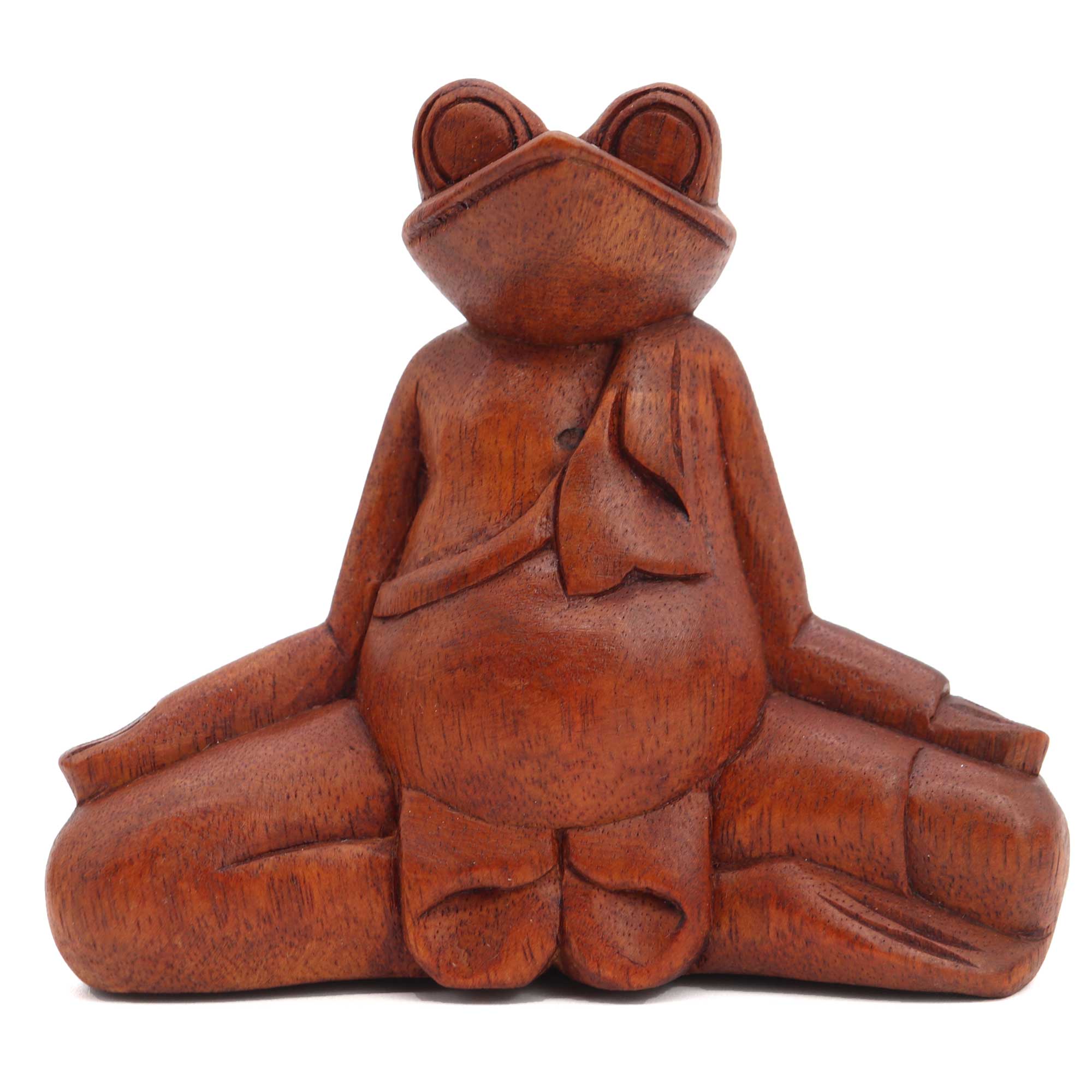 Meditation Frog Statue