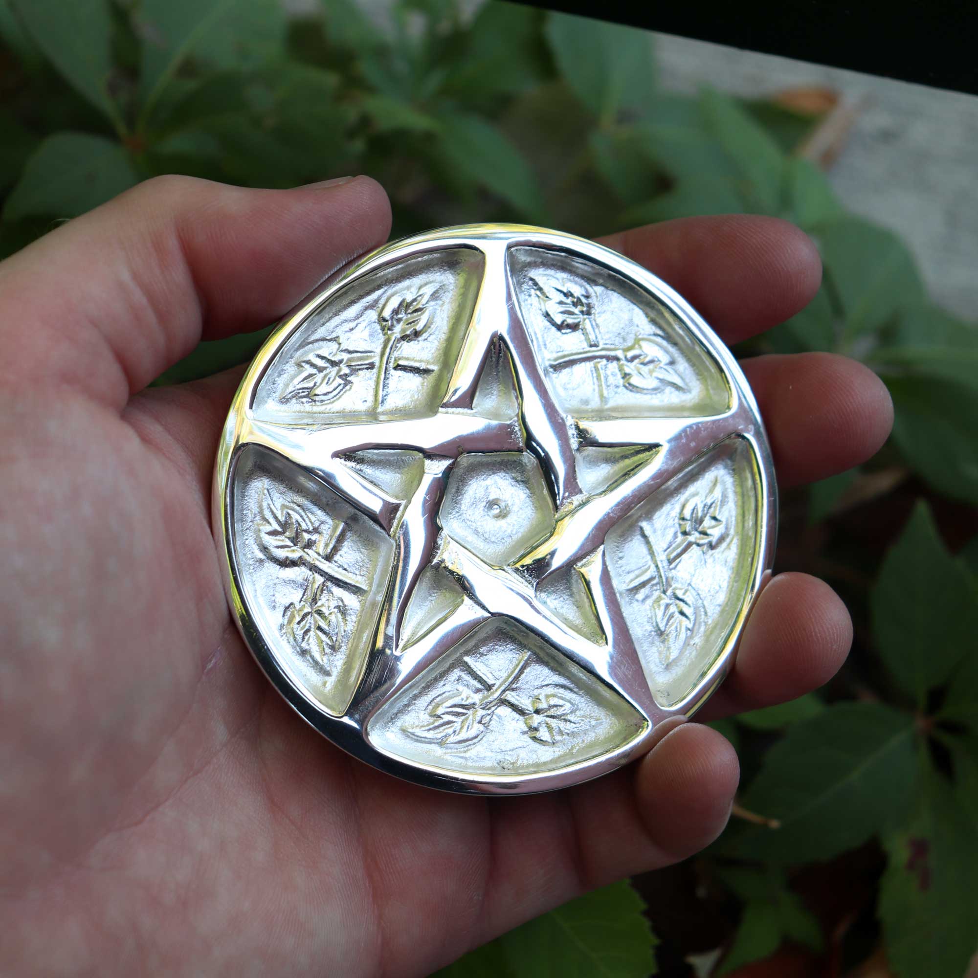 Pentacle Altar Tile, 3 inch