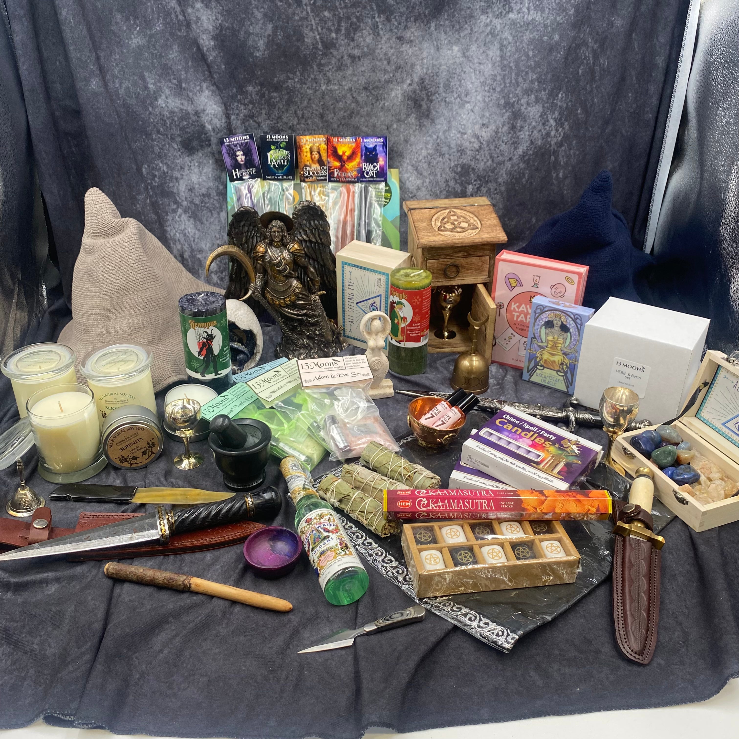 Wiccan Altar - Sale Lot 13 Moons