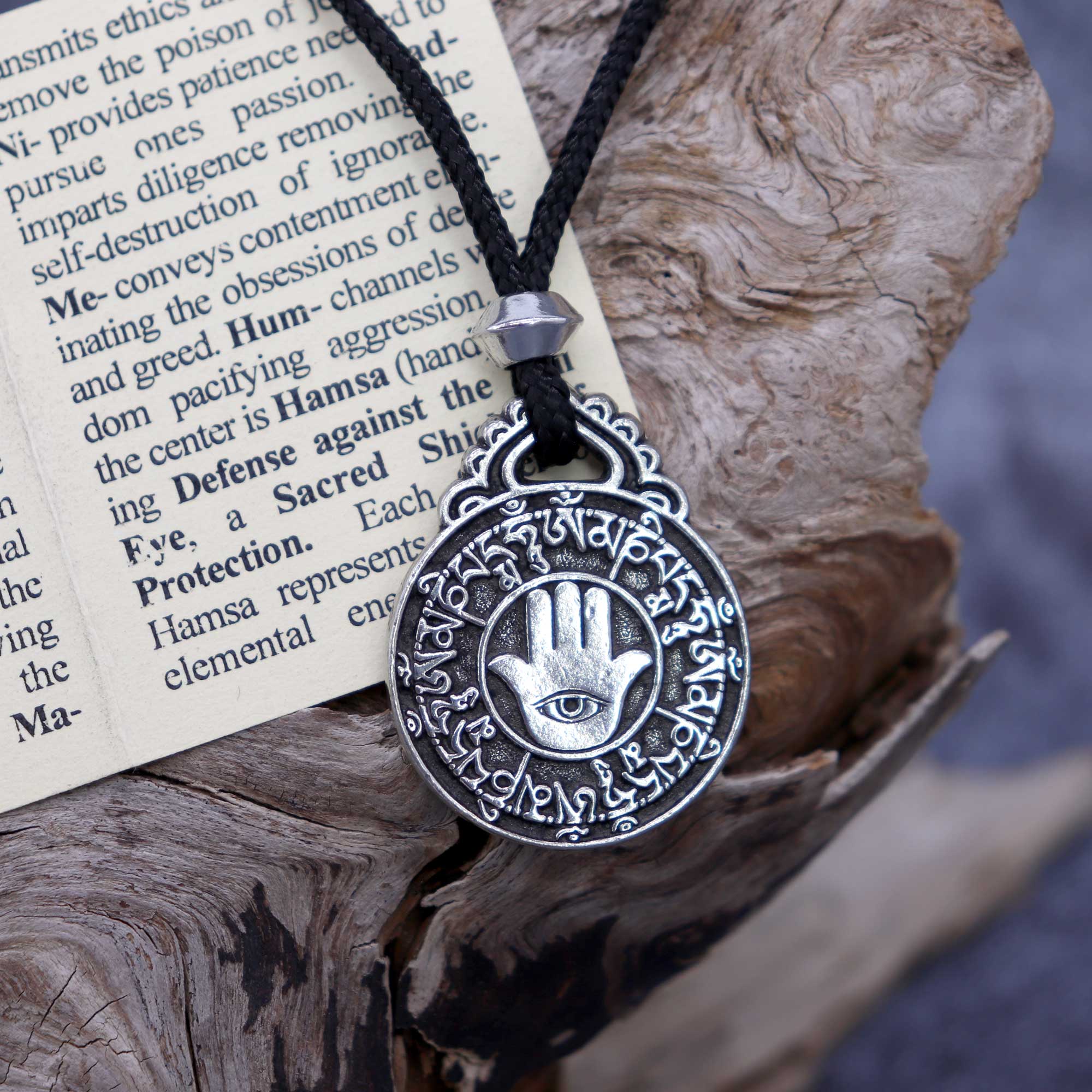 Hamsa Transformation Pendant - 13 Moons