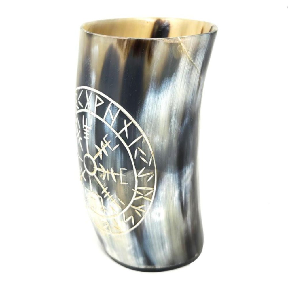 Norse Viking Compass Ritual Cup - 13 Moons