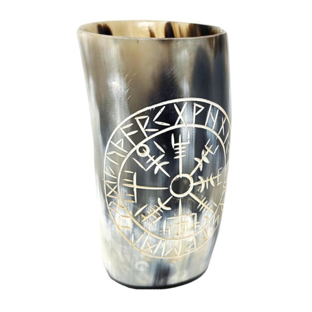 Norse Viking Compass Ritual Cup - 13 Moons