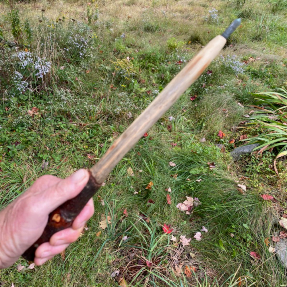 Hand Crafted Pine Wand with Point from 13 Moons