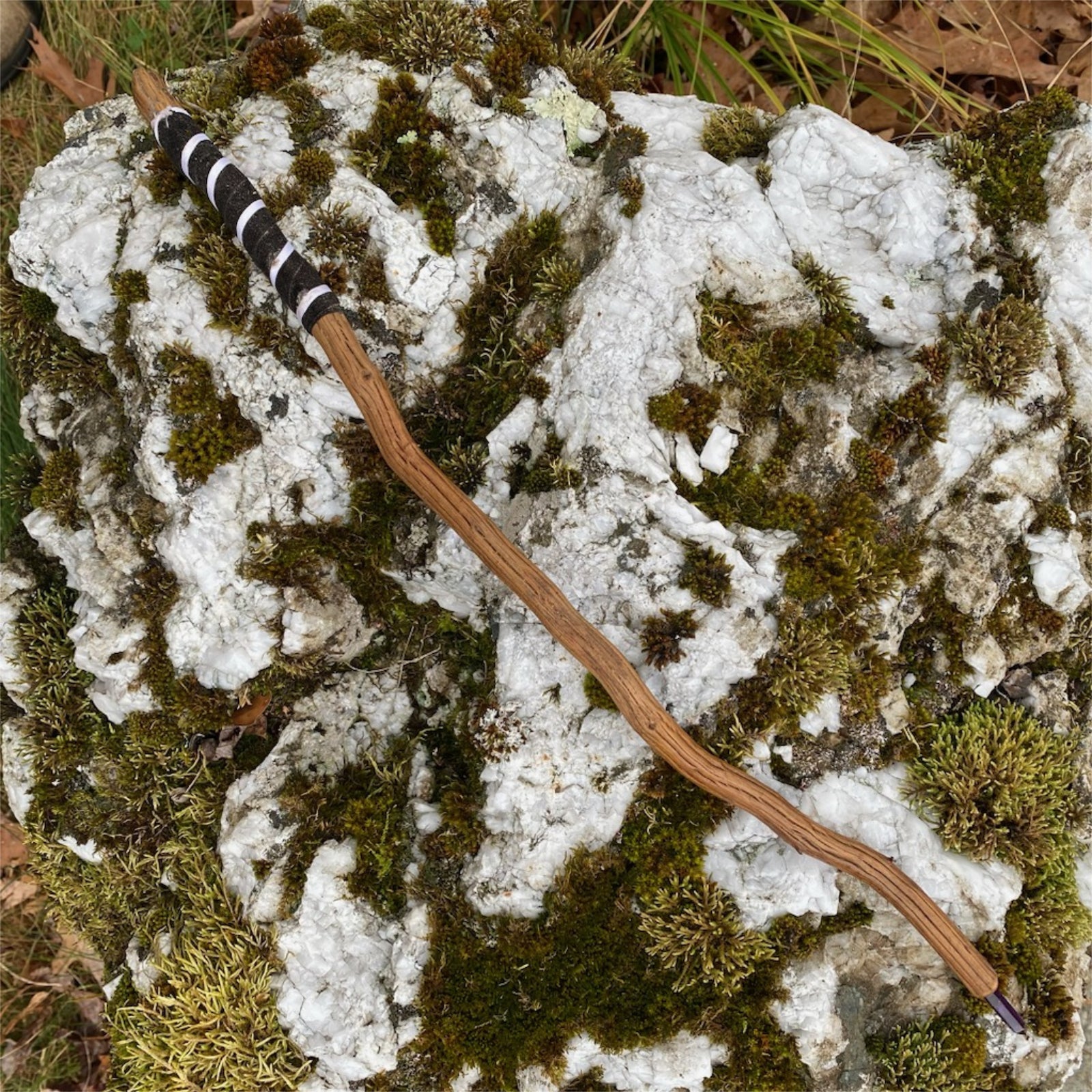 Mystic Wood Wand with Amethyst