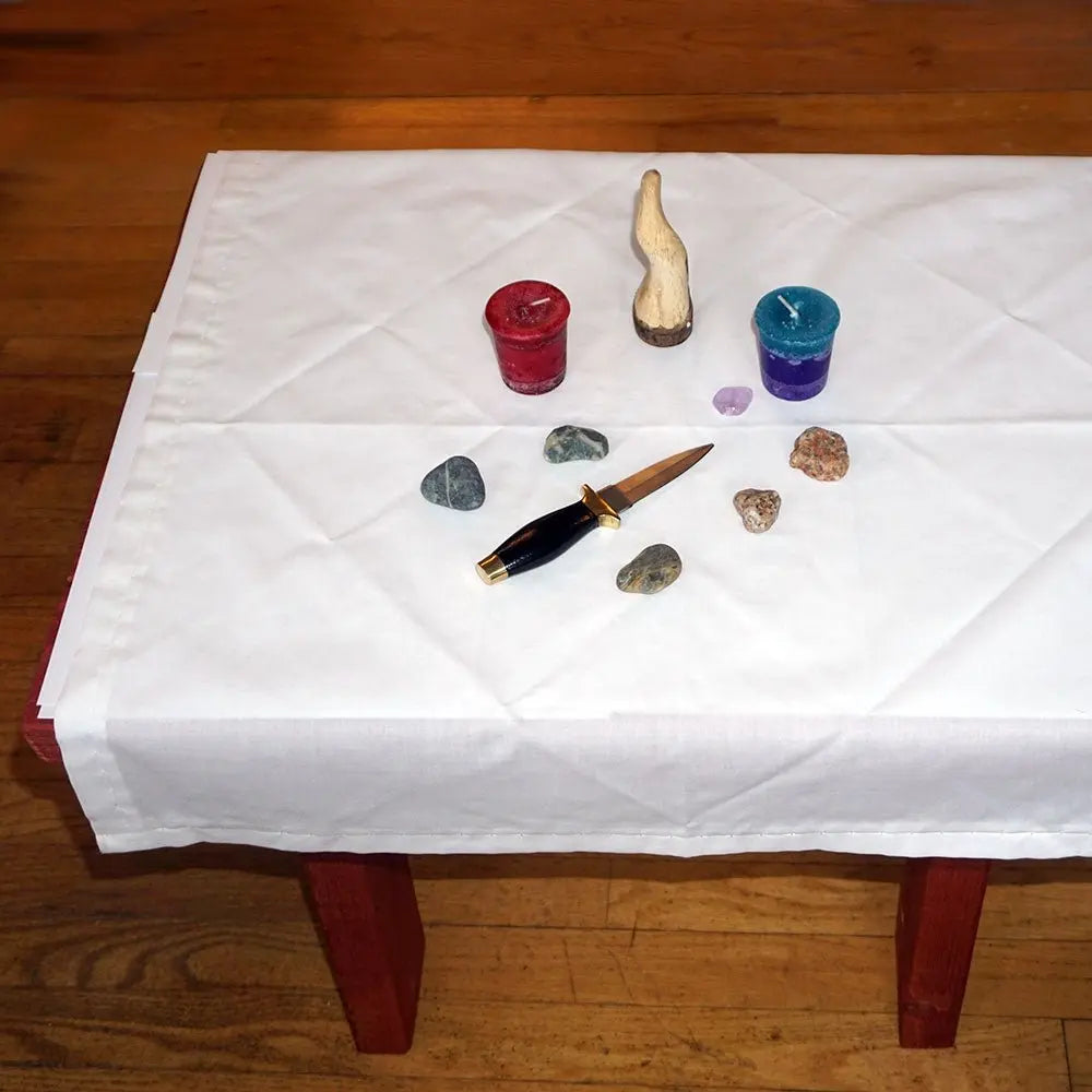 24 inch Handmade Altar Cloth - 13 Moons