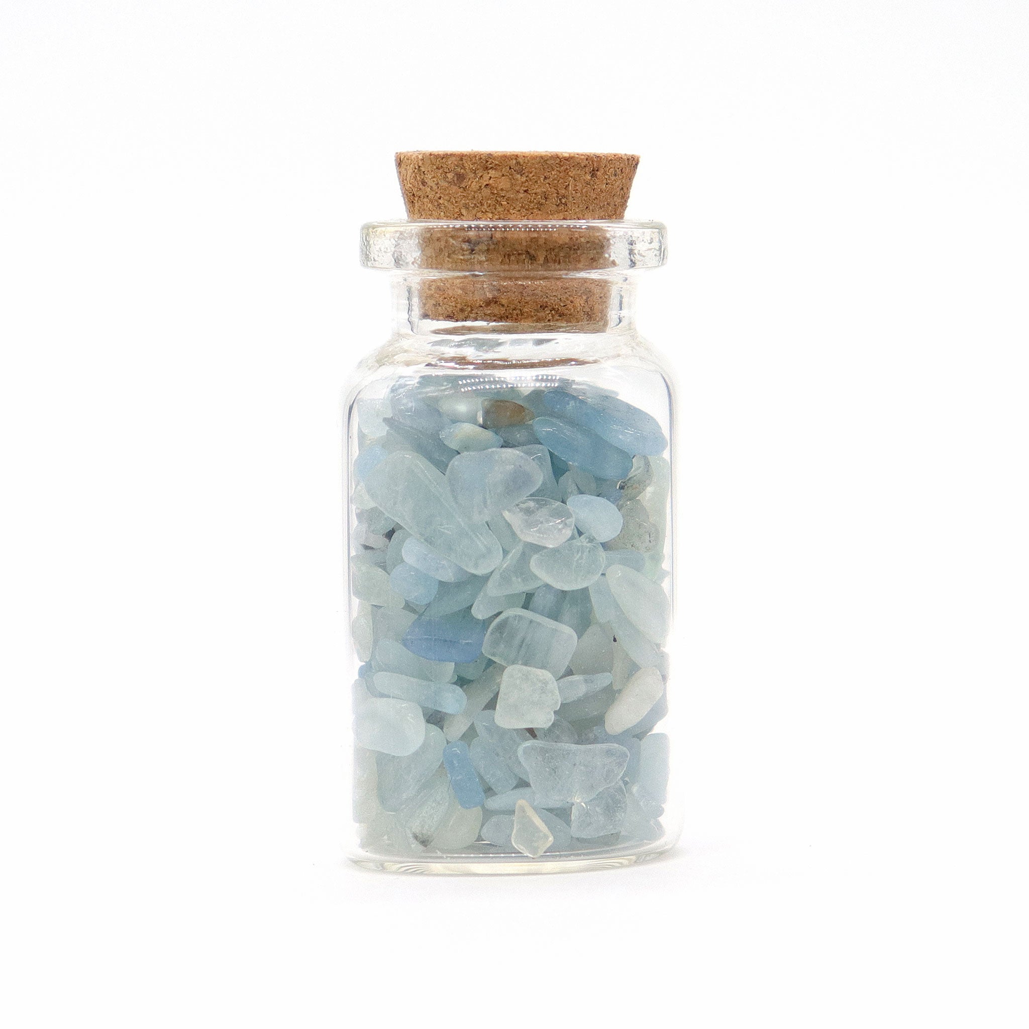 Aquamarine Gemstones in Bottle 13 Moons