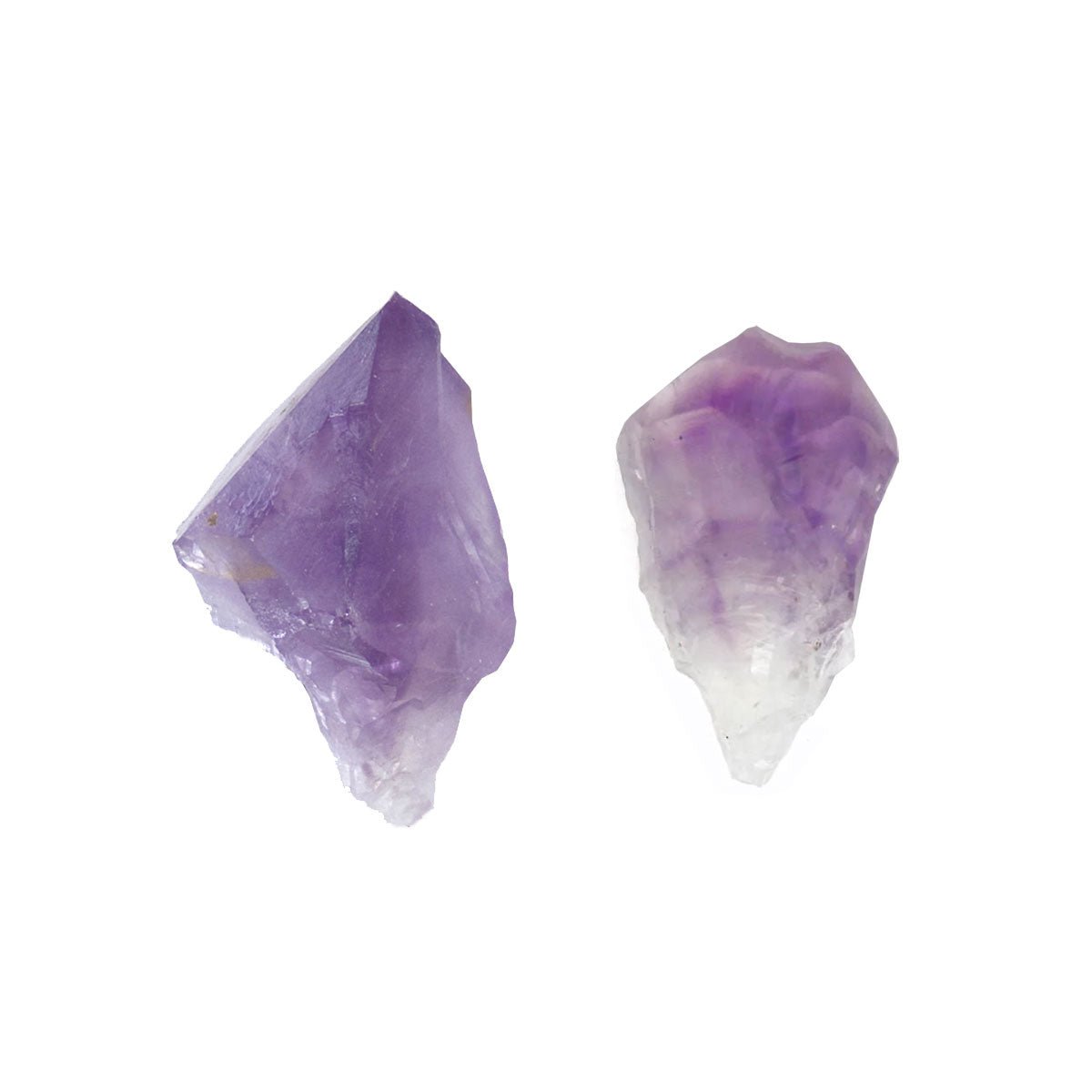 Amethyst Natural Point Bead - 13 Moons