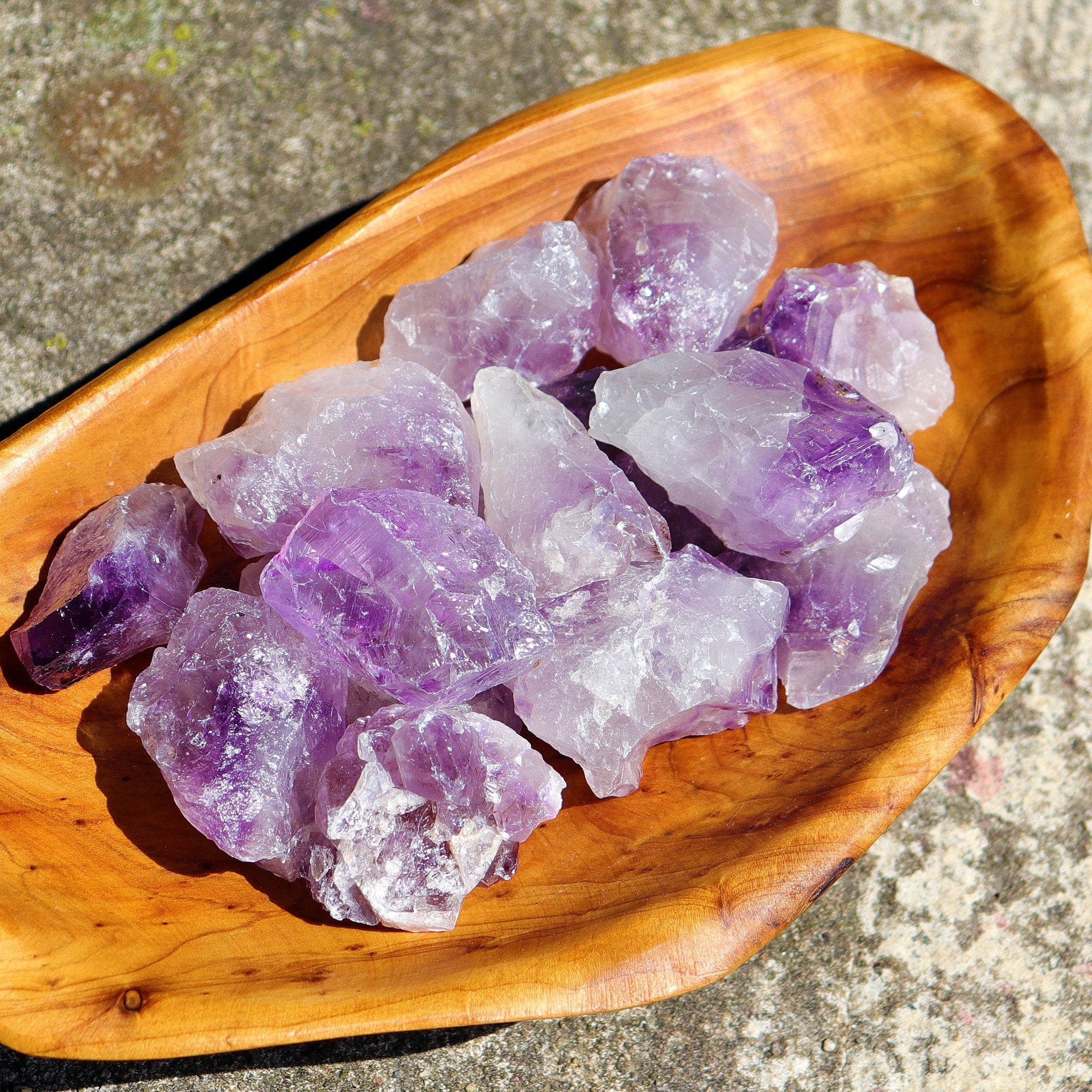 Amethyst Natural Point -Medium - 13 Moons