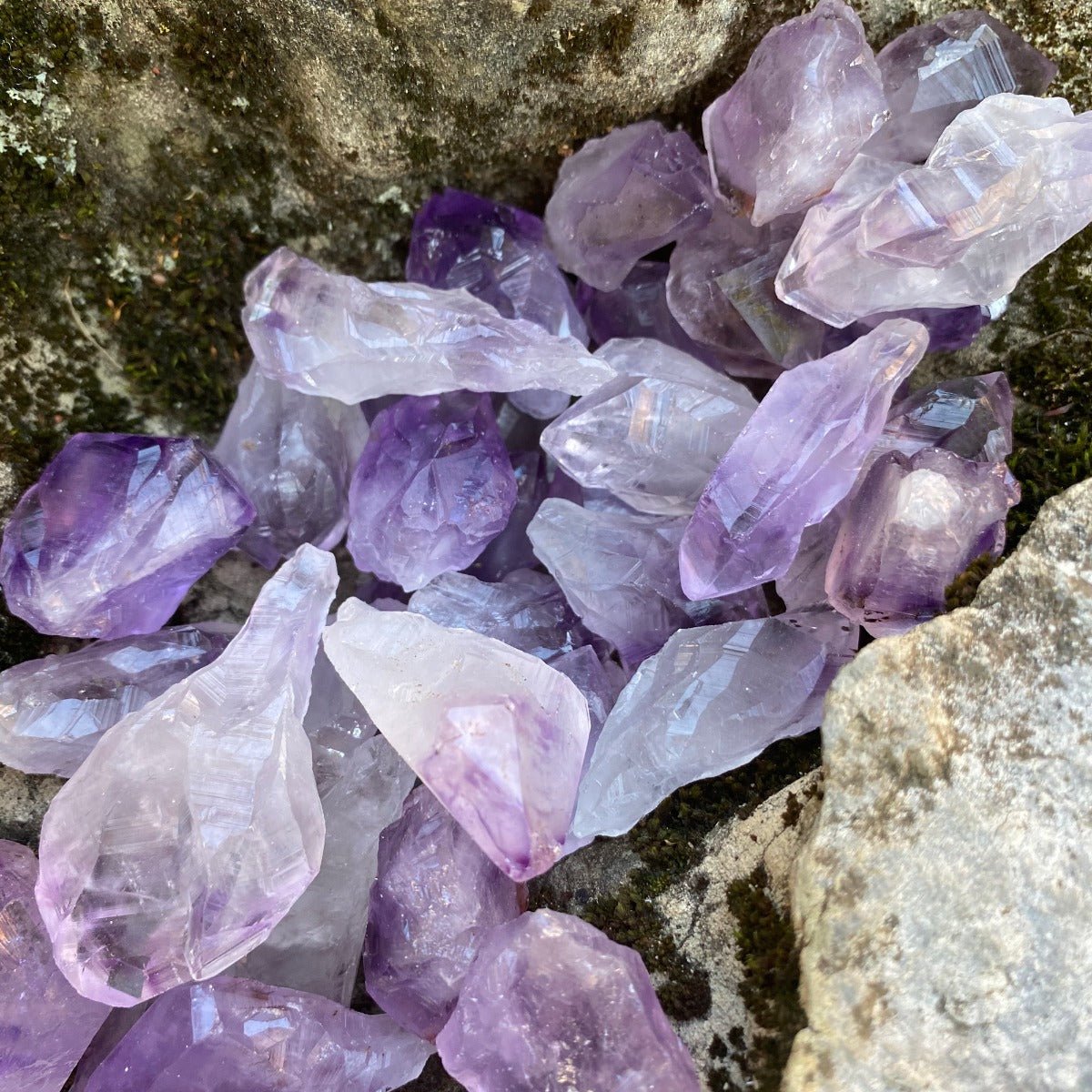 Amethyst Natural Point -Medium - 13 Moons