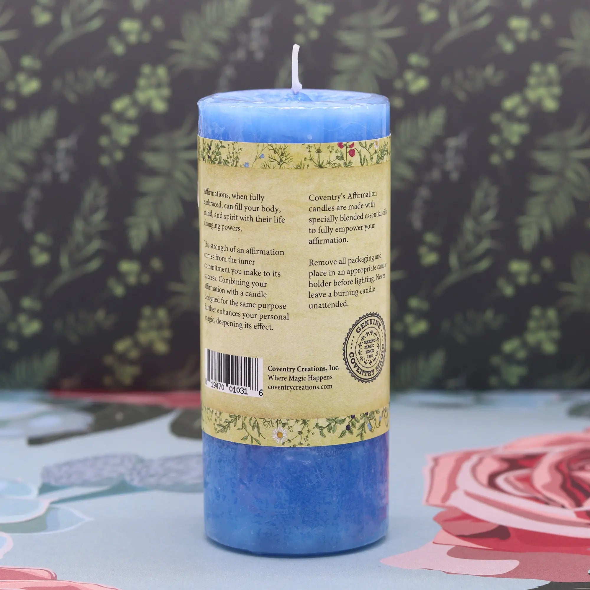 Angel Affirmation Candle - 13 Moons