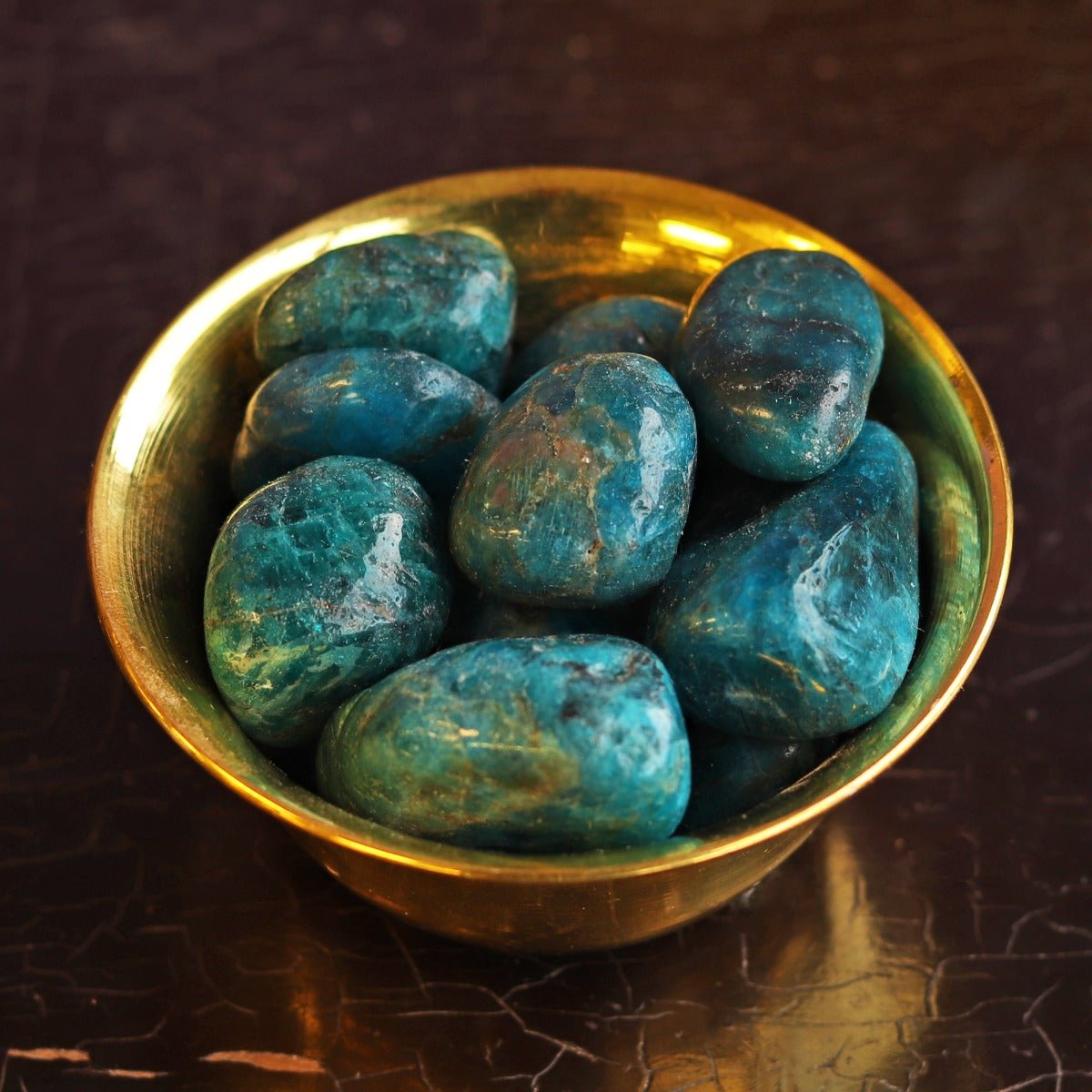 Apatite Tumbled Stone - 13 Moons