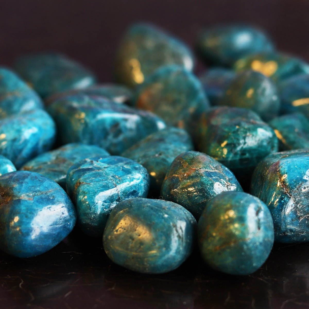 Apatite Tumbled Stone - 13 Moons