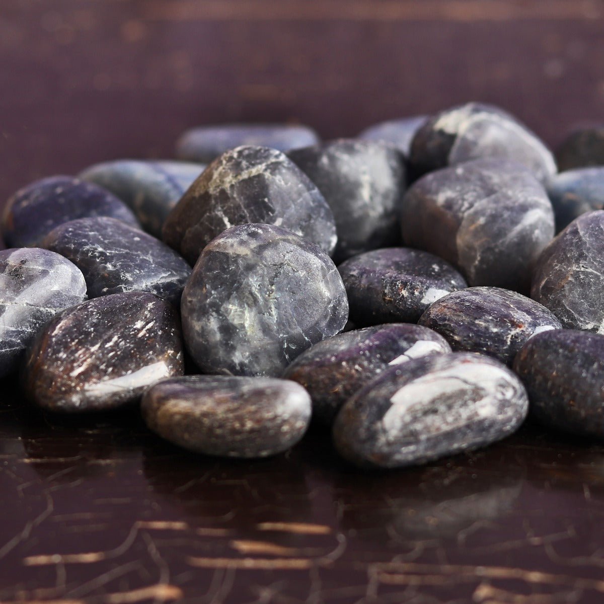 Aventurine, Blue Tumbled Stone - 13 Moons