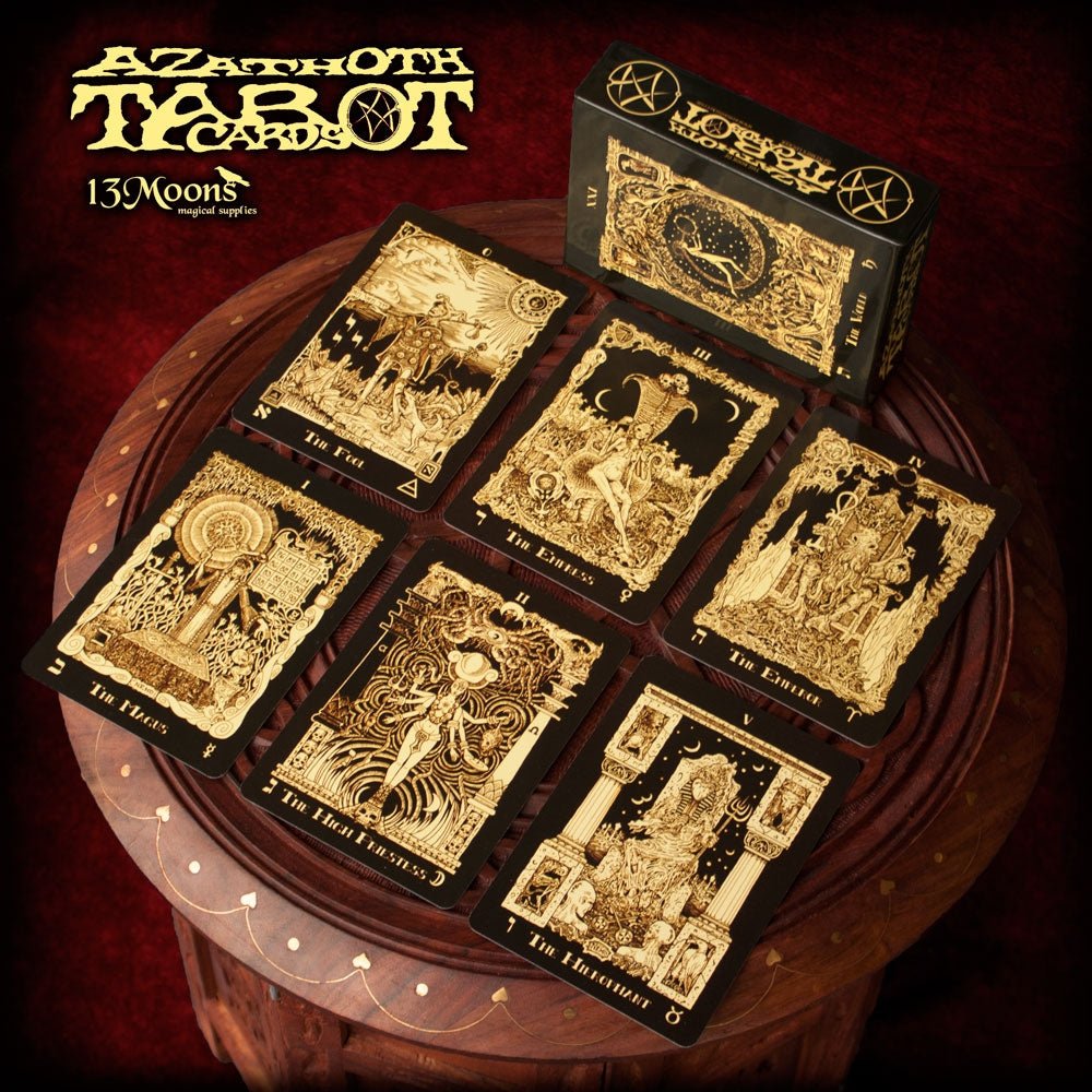 Azathoth Tarot Deck and Book Set - 13 Moons