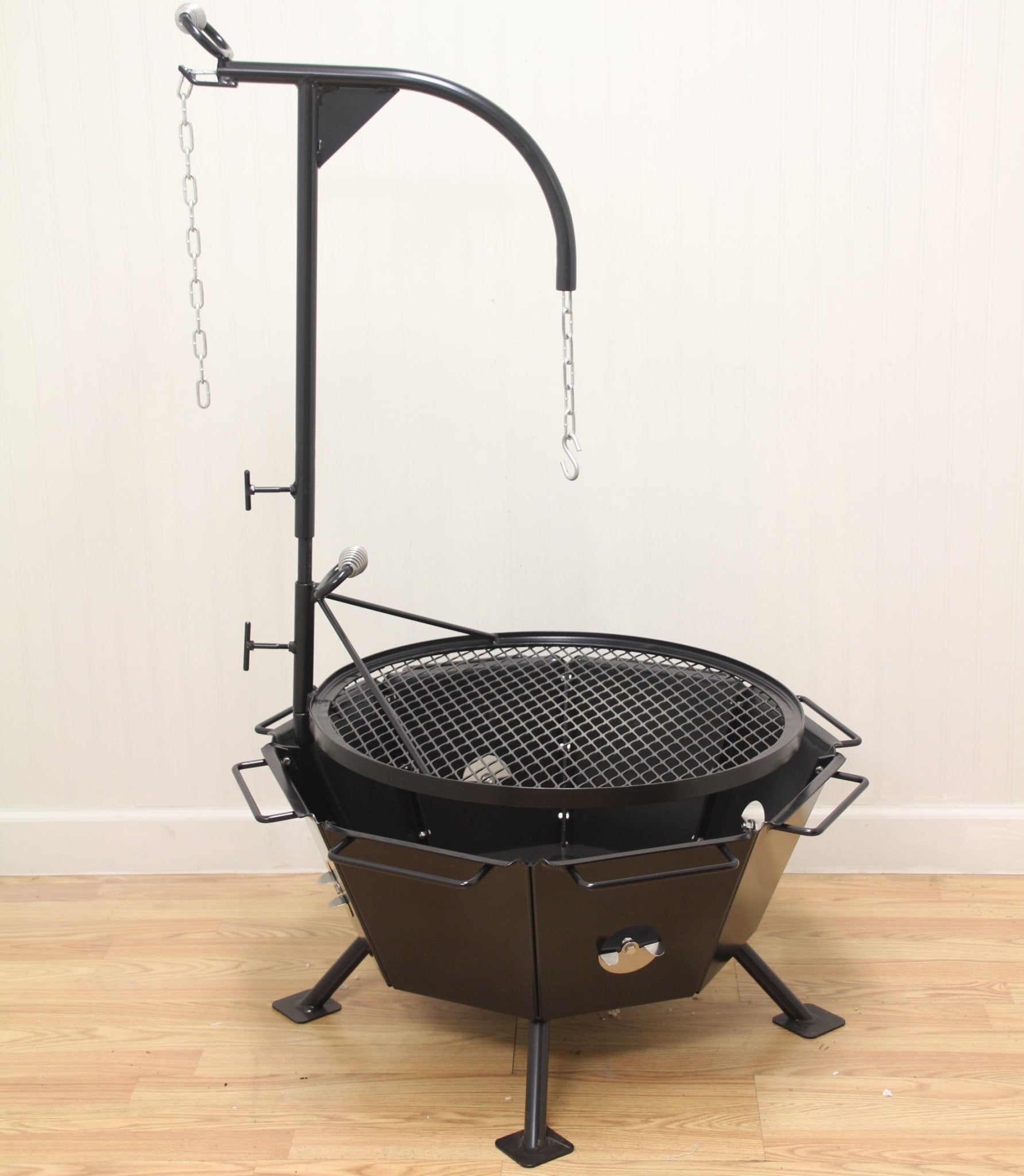 Backyard Fire Pit with Kettle Hook - 13 Moons