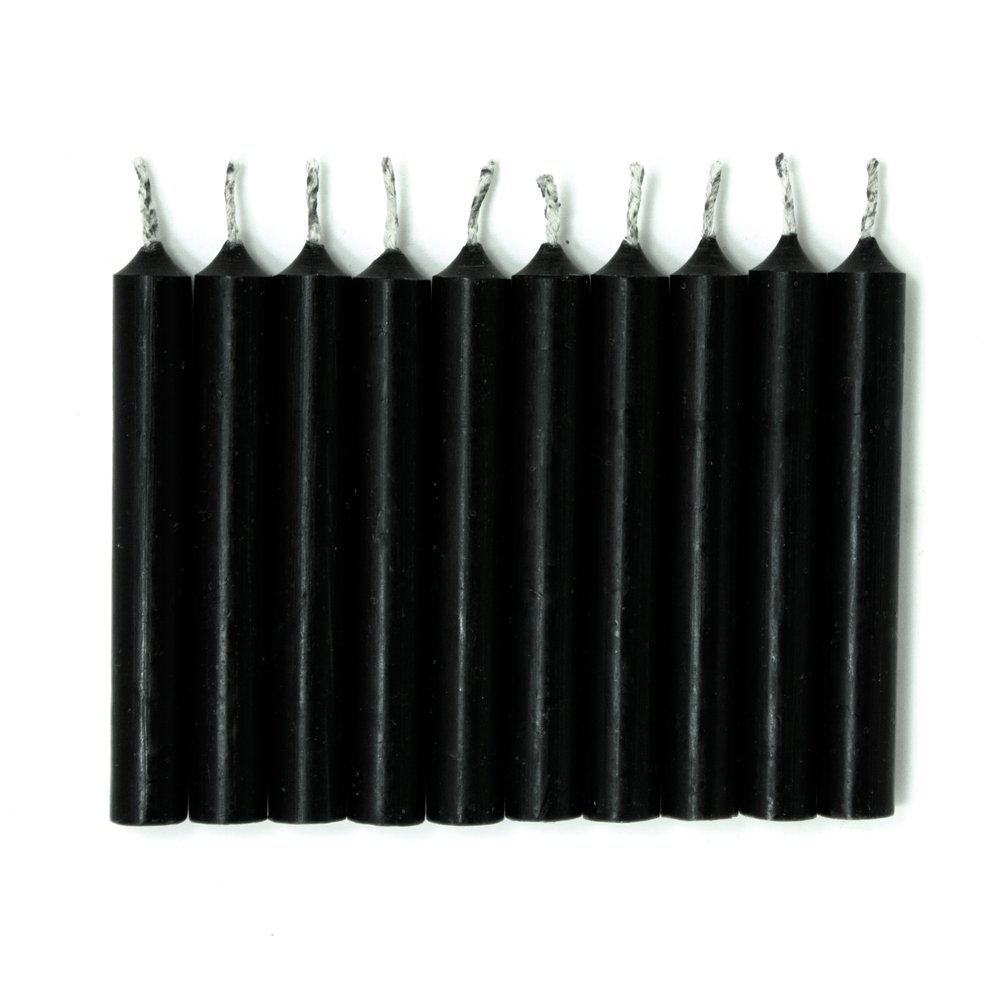 Black, White Candle Set - 13 Moons