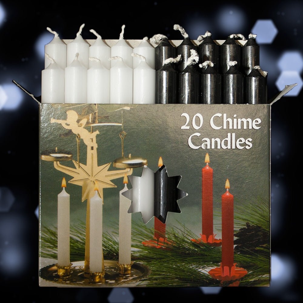 Black, White Candle Set - 13 Moons