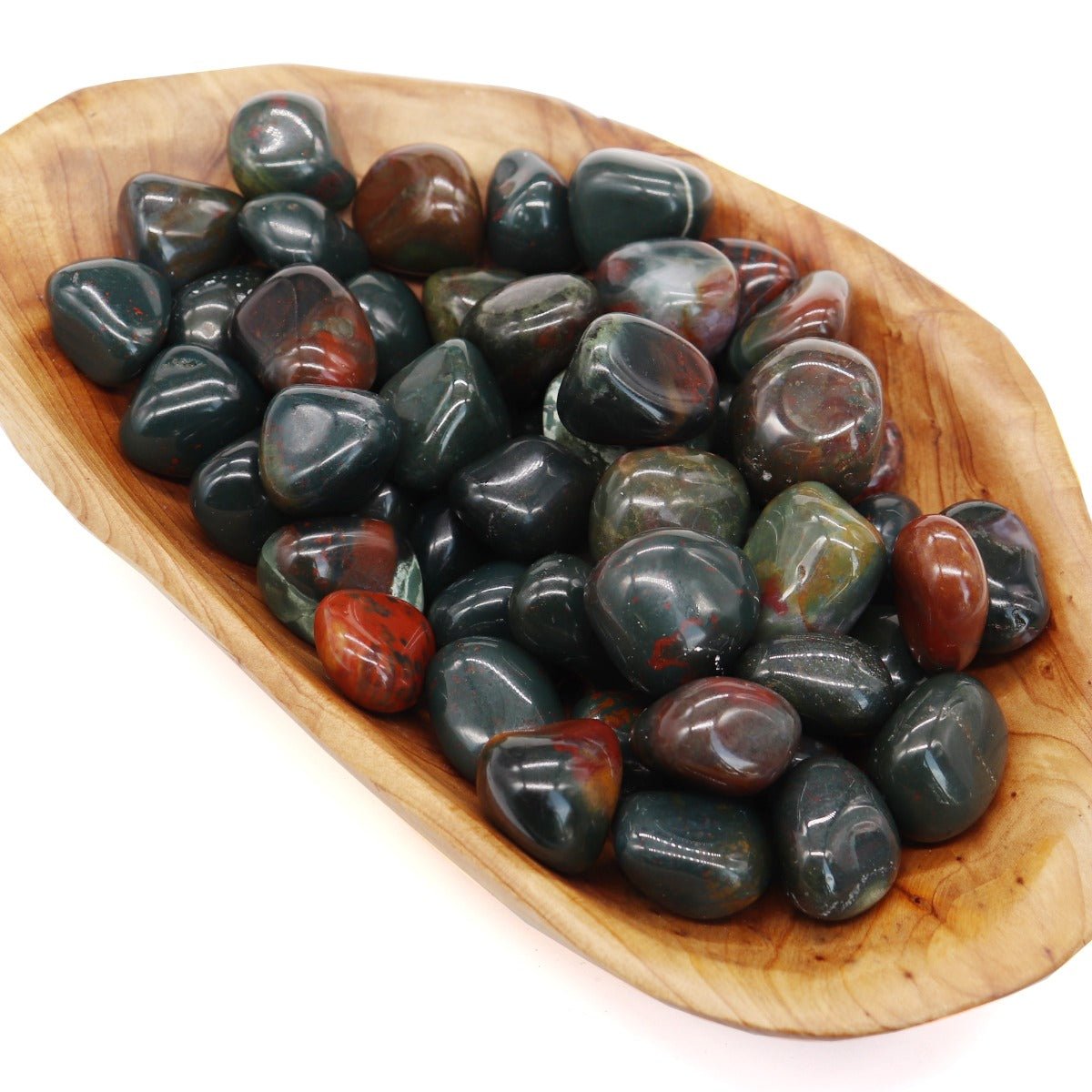 Bloodstone Tumbled Stone - 13 Moons