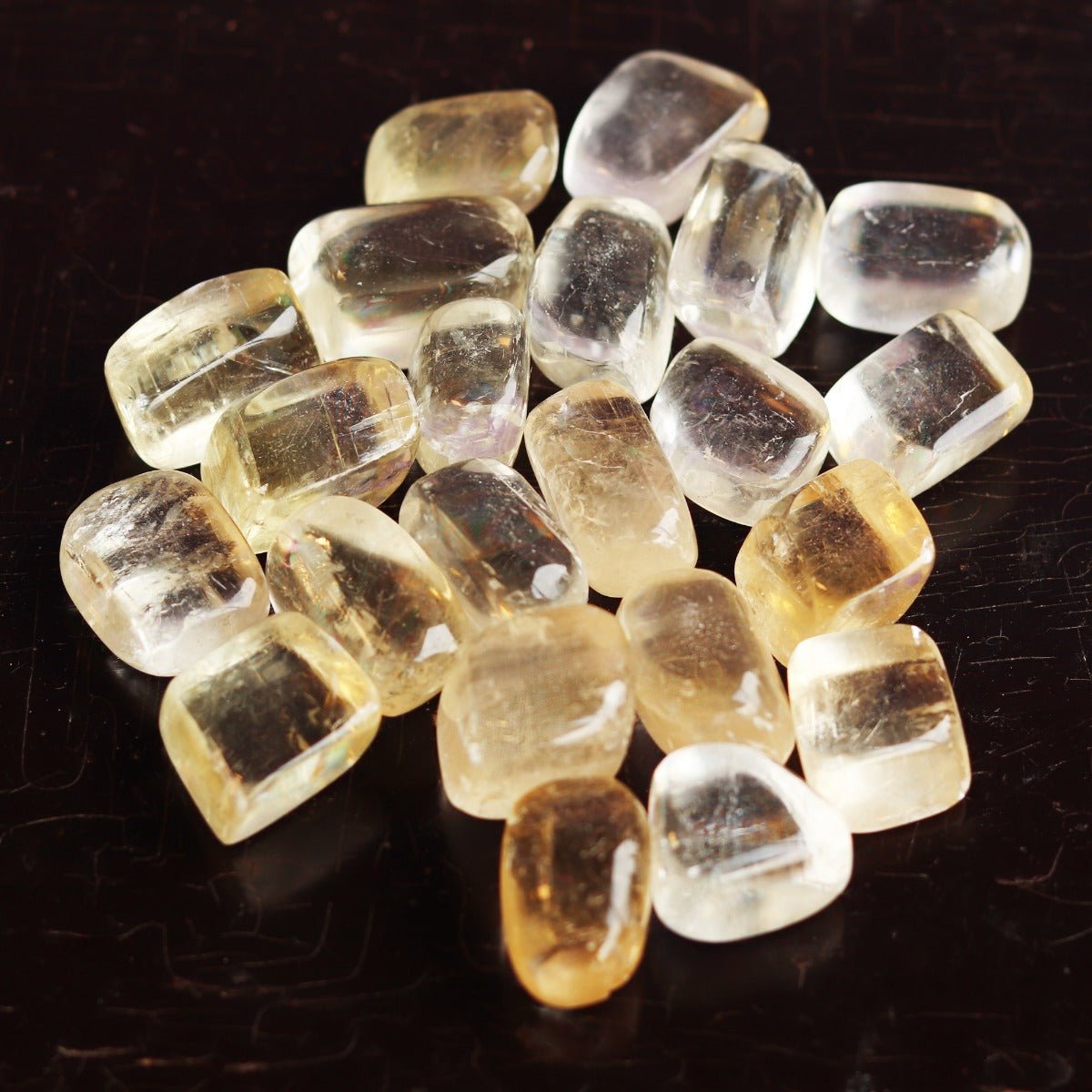 Calcite Yellow Tumbled - 13 Moons