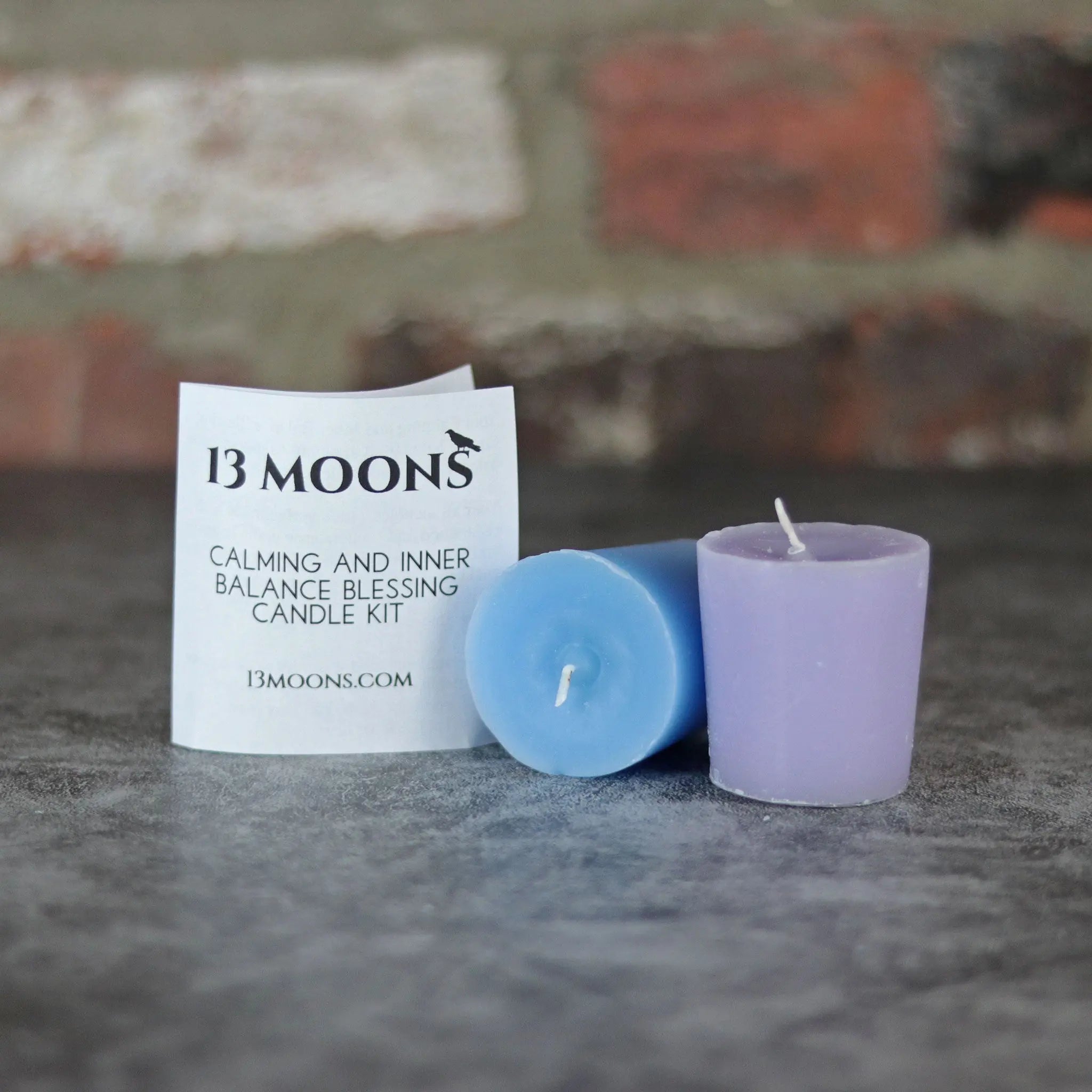 Calming and Inner Balance Blessing Candle Kit - 13 Moons