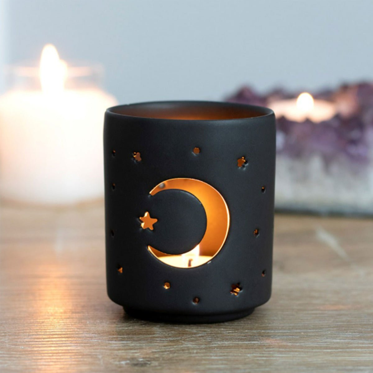 Celestial Tea Light Holder - 13 Moons