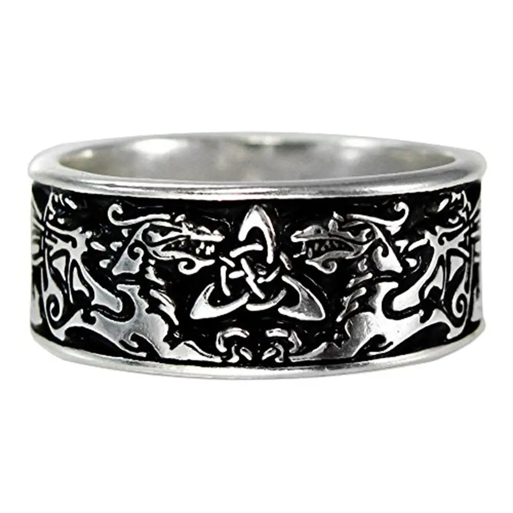 Celtic Dragon Ring - 13 Moons