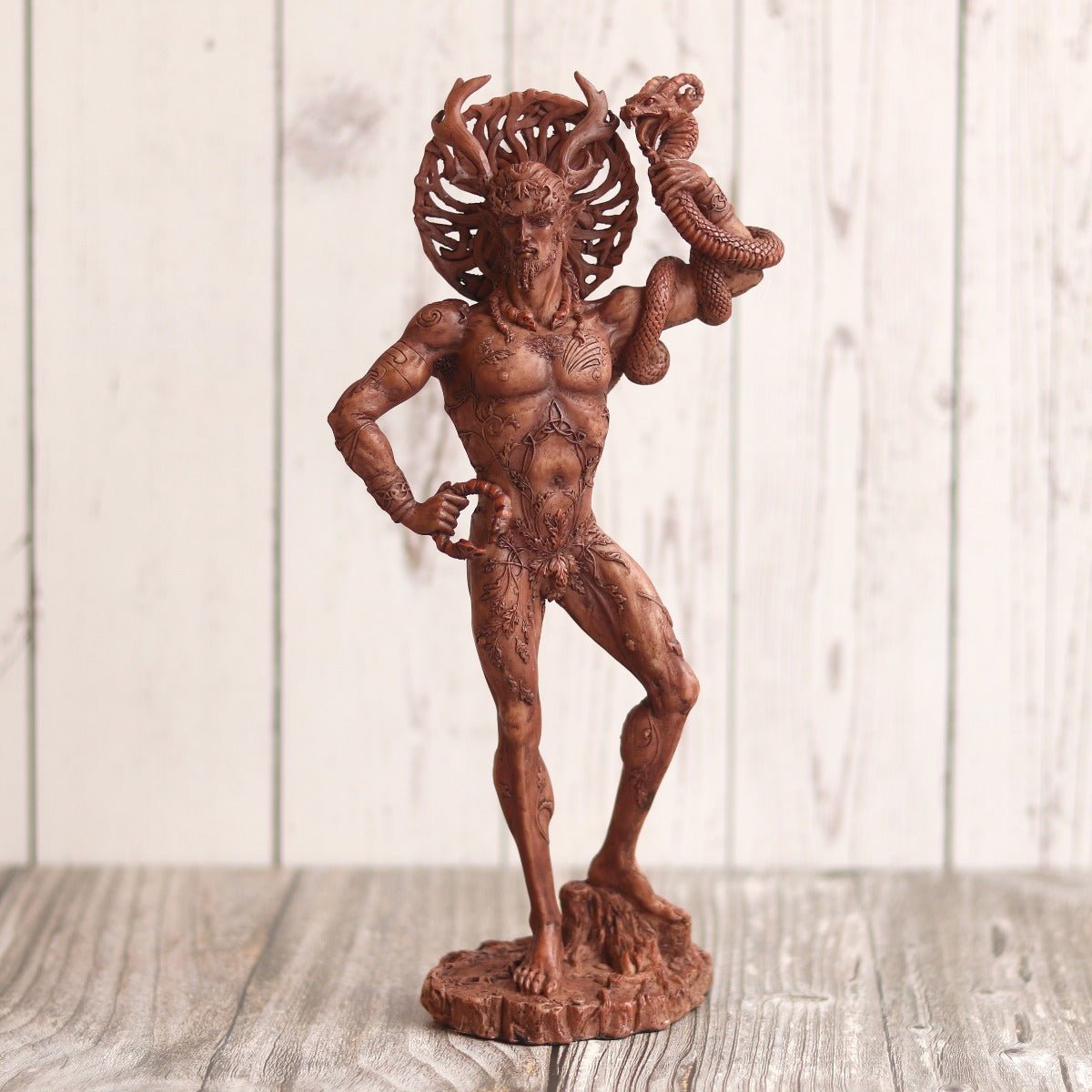 Cernunnos Horned God Statue - 13 Moons