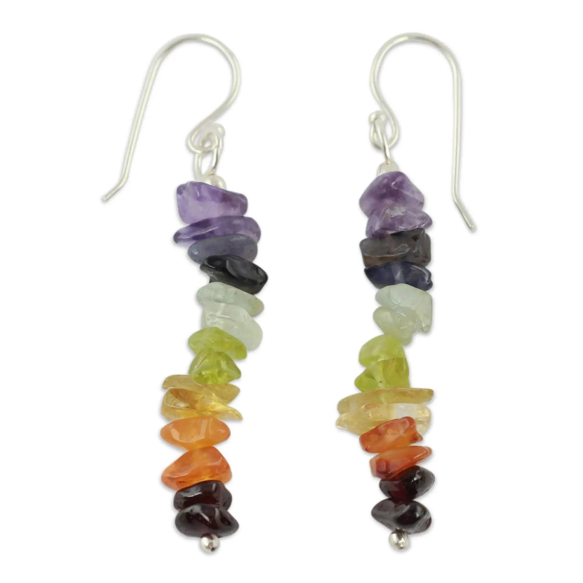 Chakra Chip Earrings - 13 Moons