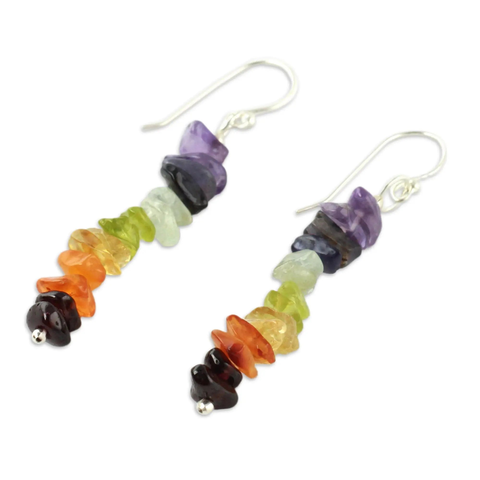 Chakra Chip Earrings - 13 Moons