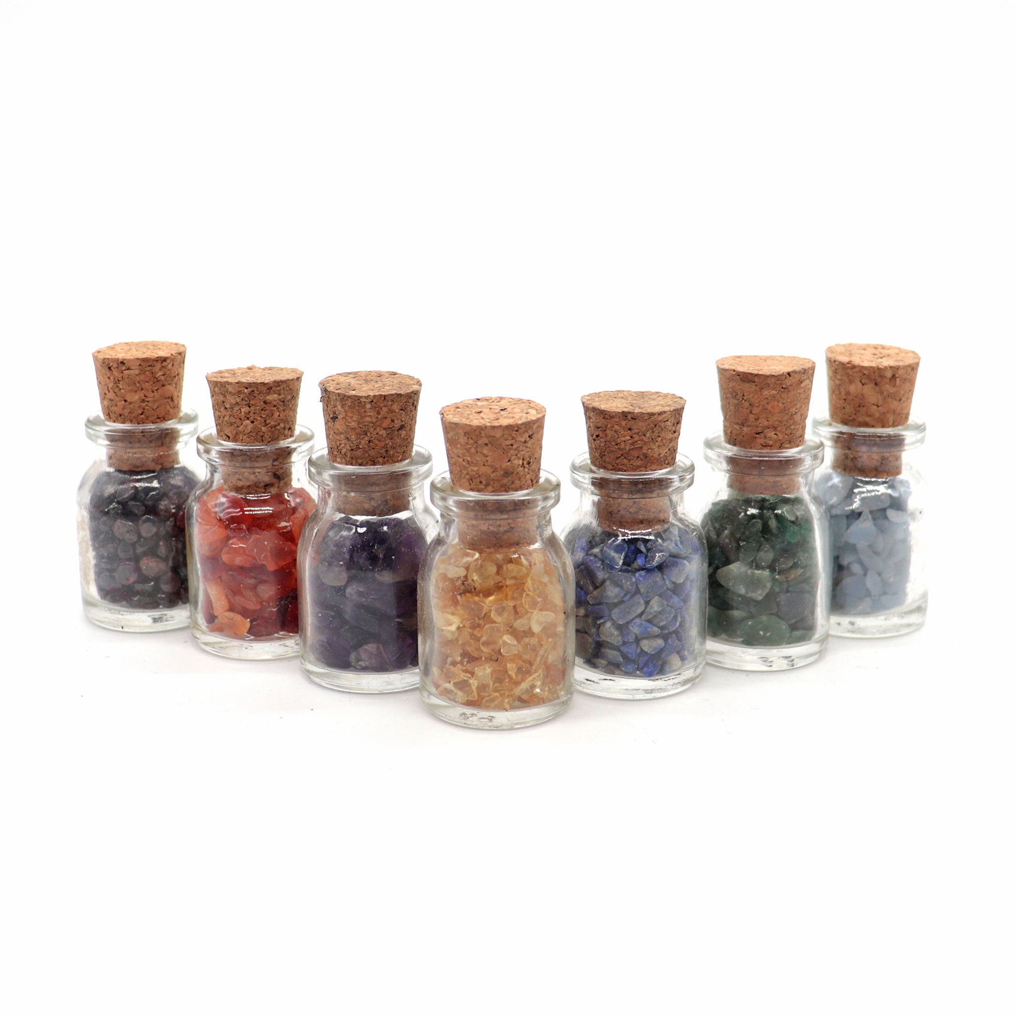 Chakra Chips in Bottle 7 Piece Boxed Set - 13 Moons