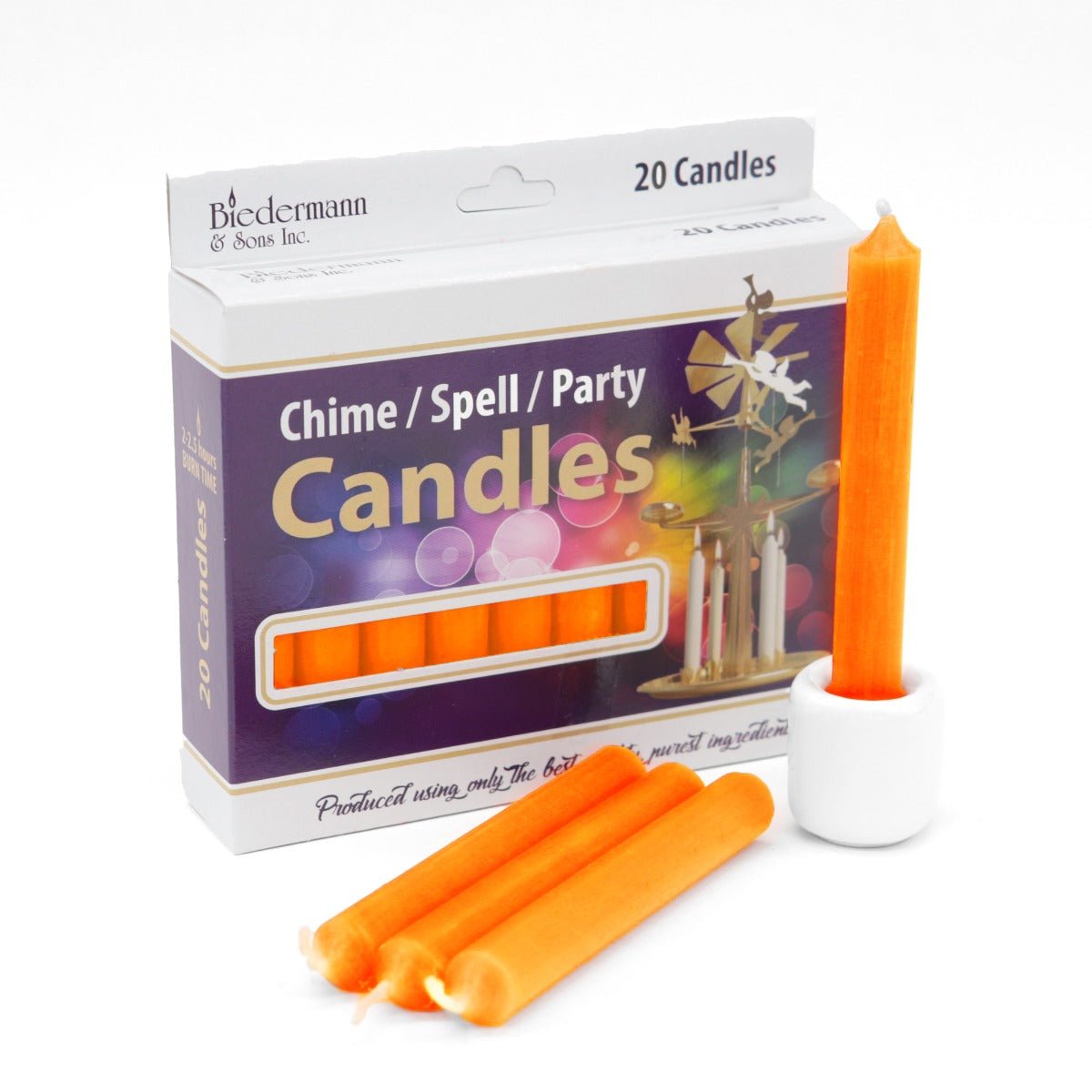 Chime Candle Orange Box - 13 Moons