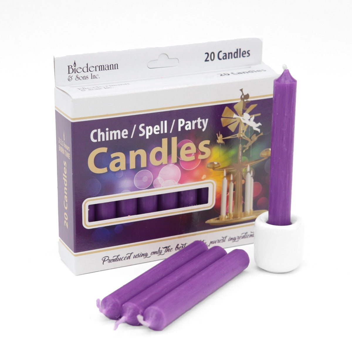 Chime Candle Purple Box - 13 Moons