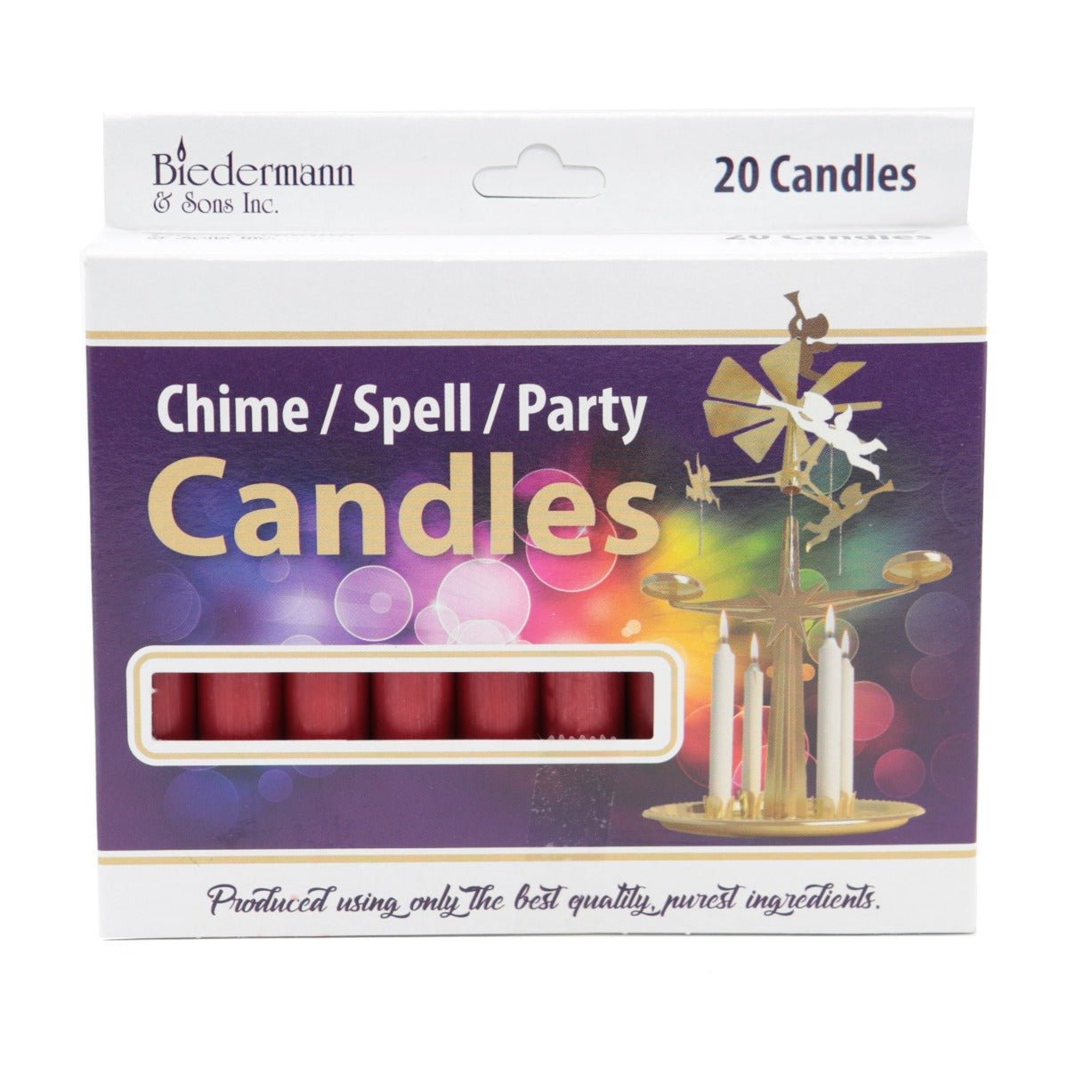 Chime Candle Red Box - 13 Moons