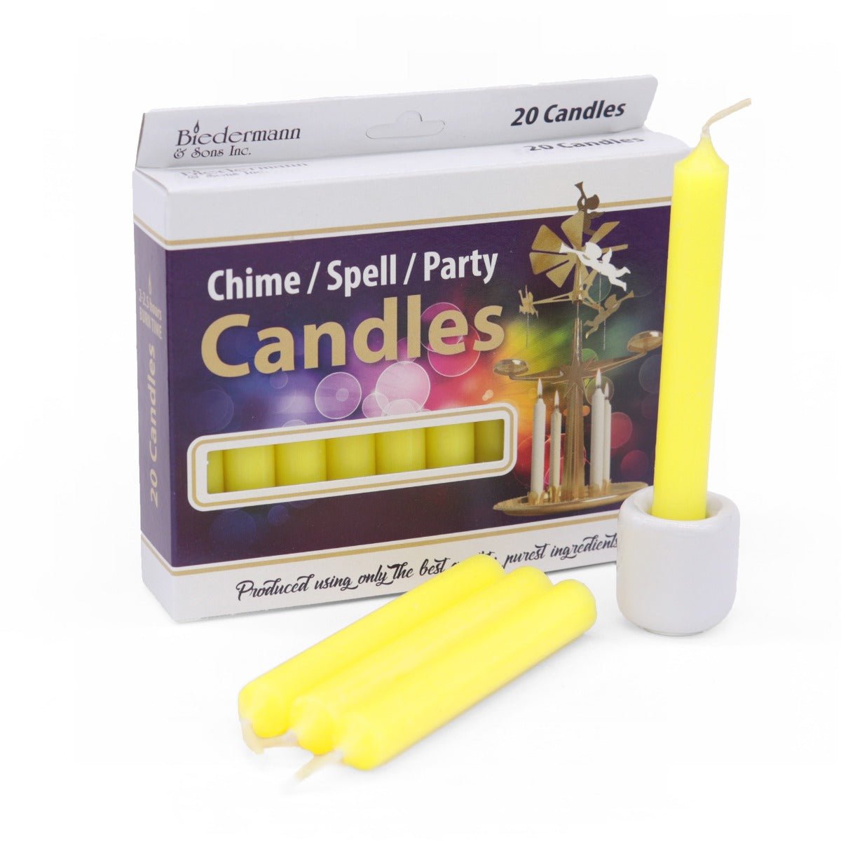 Chime Candle Yellow Box - 13 Moons