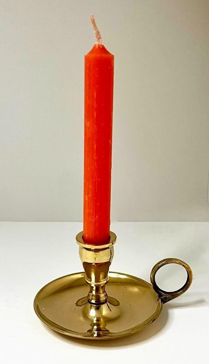 Chime Holder Brass Chamberstick - 13 Moons