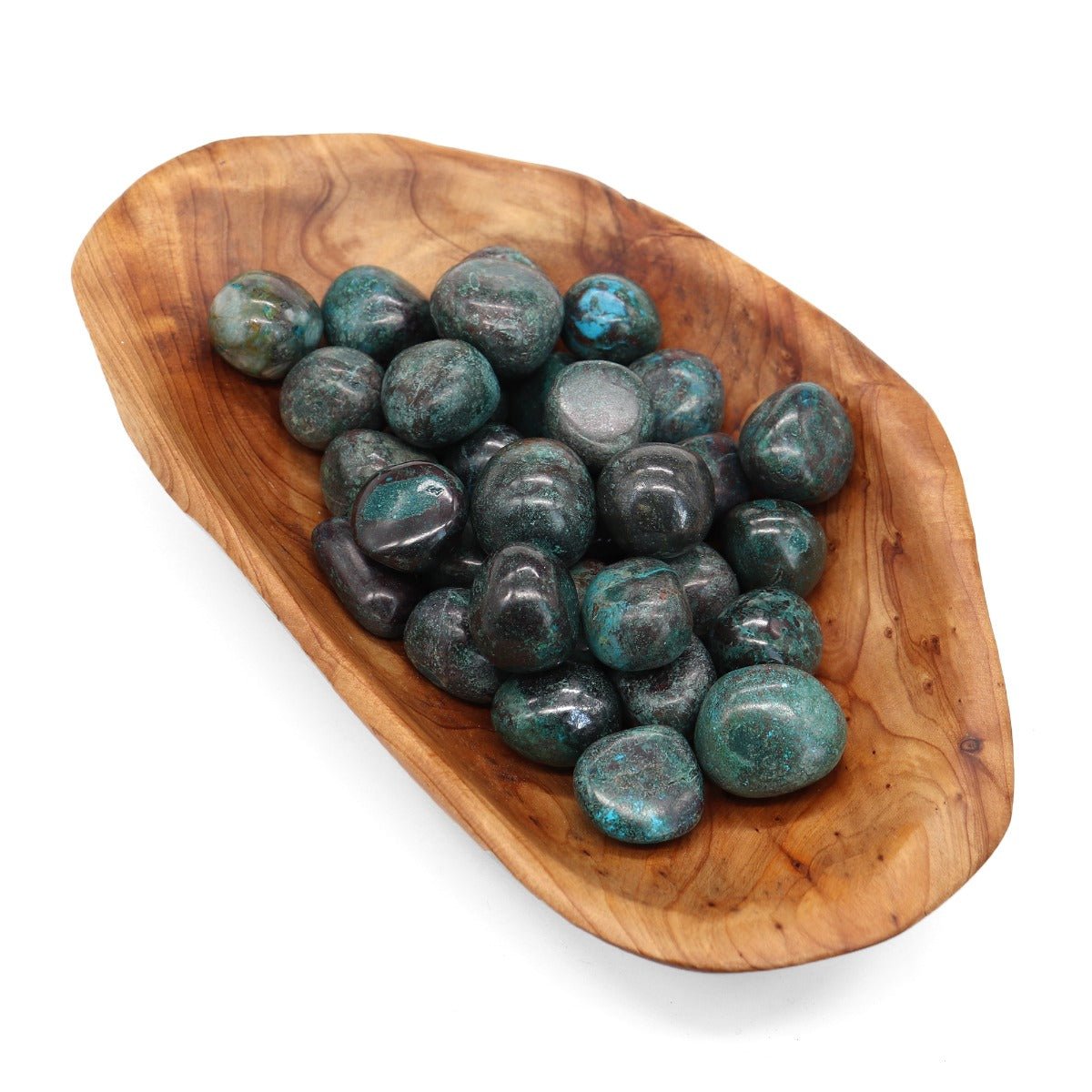 Chrysocolla Tumbled Stone - 13 Moons