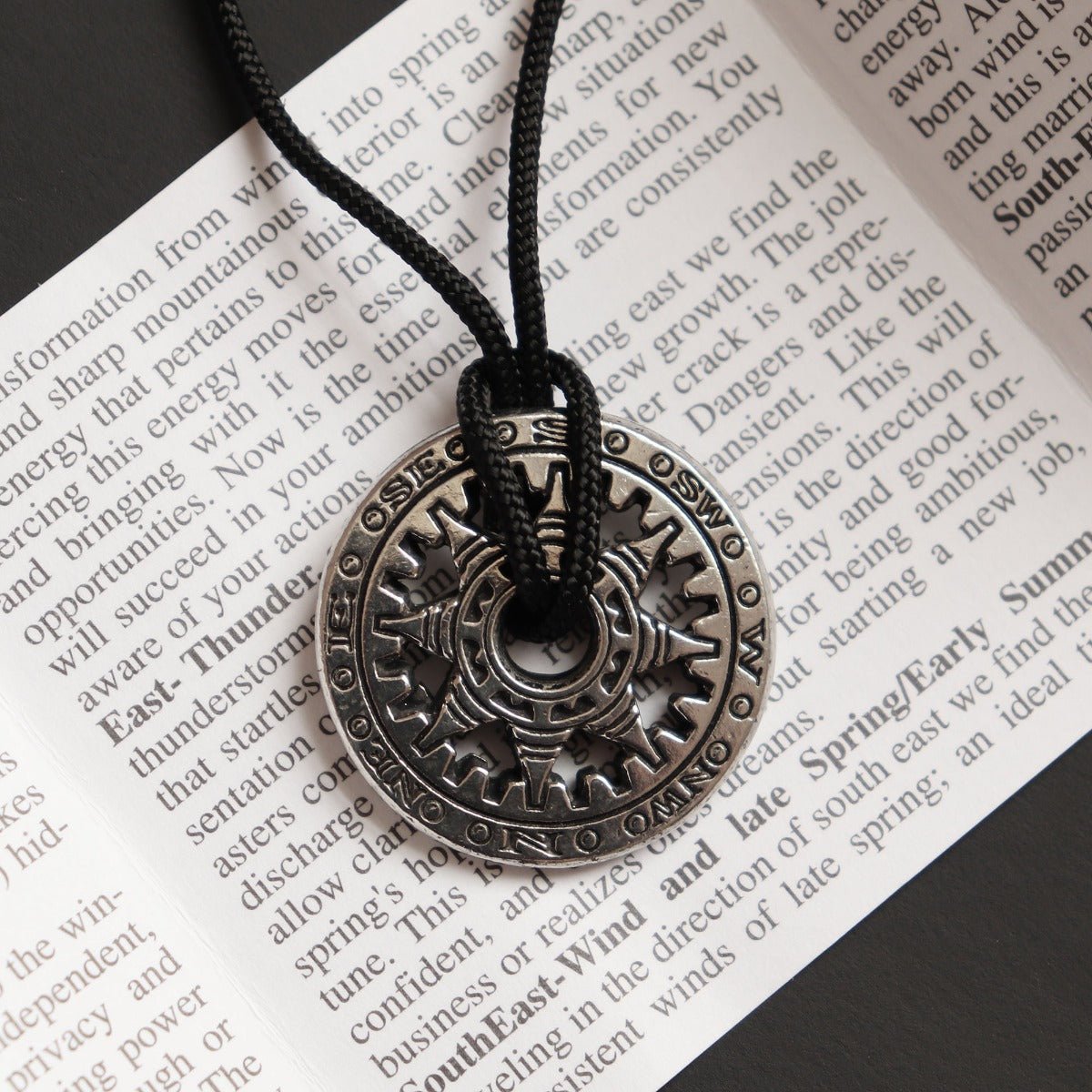 Compass of Fortunes Pendant - 13 Moons