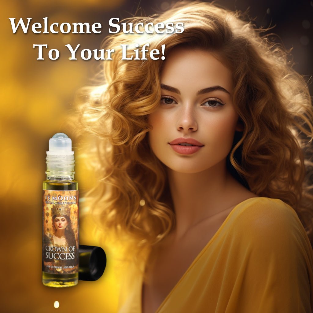 Crown of Success Ritual Crafted Oil by 13 Moons - 13 Moons