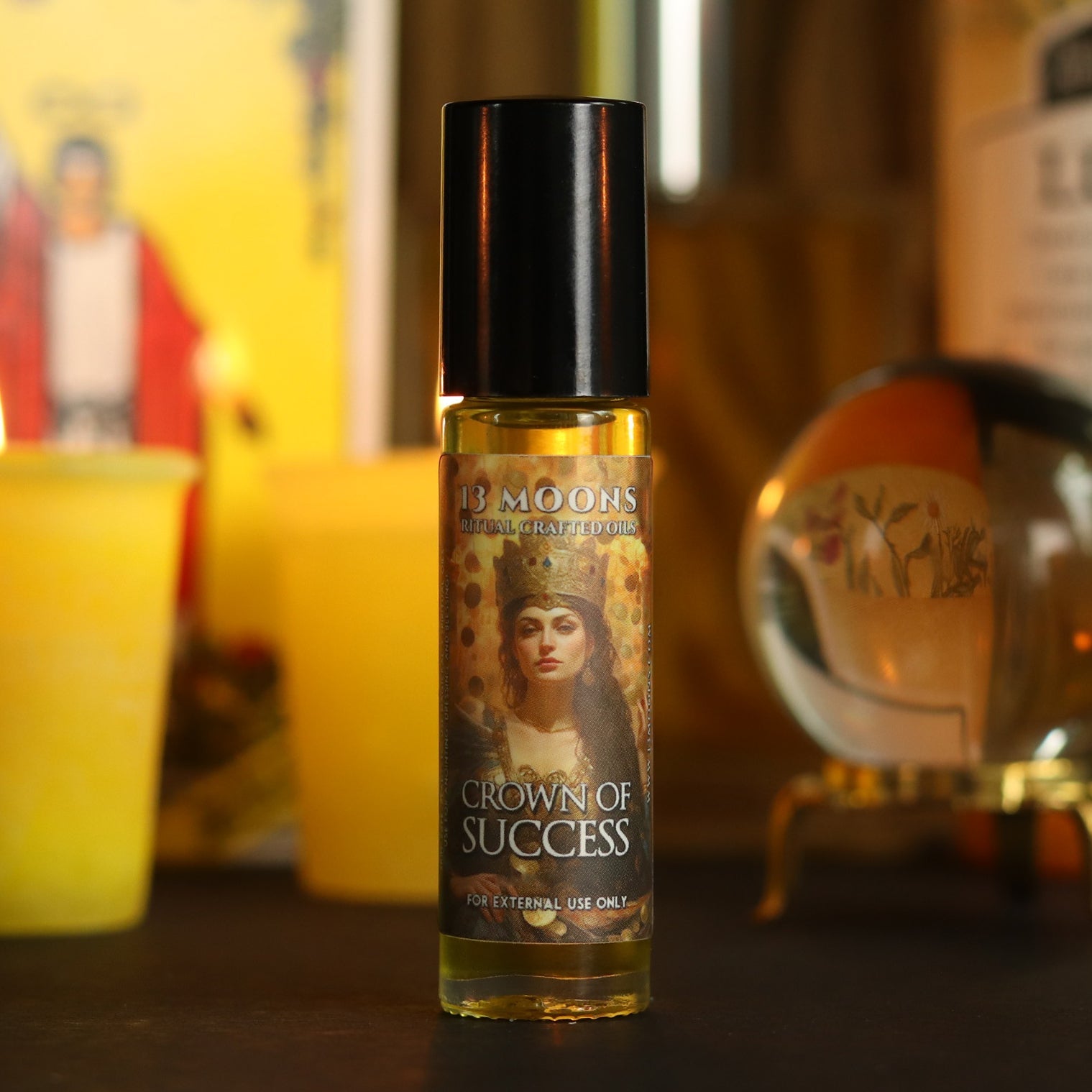 Crown of Success Ritual Crafted Oil by 13 Moons - 13 Moons