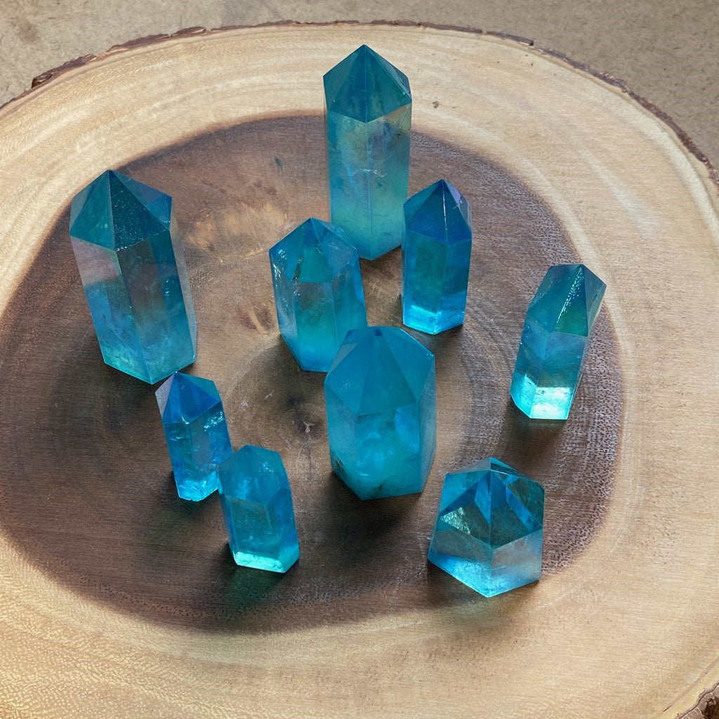 Crystal Quartz Aqua Aura Generator - 13 Moons