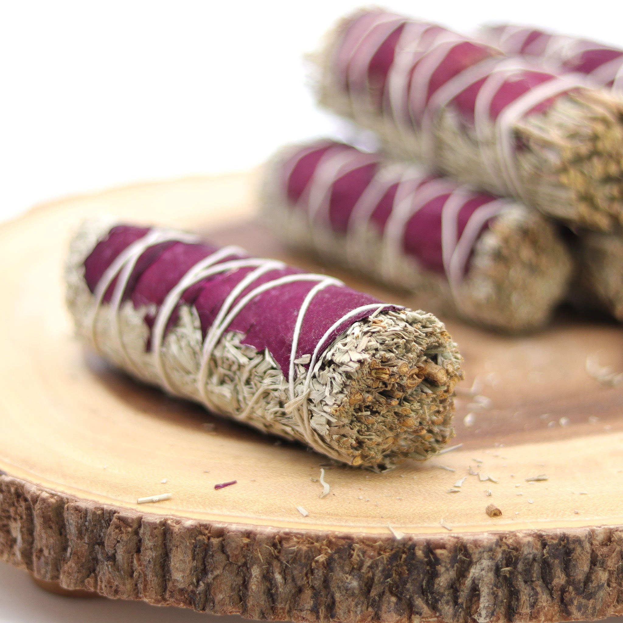 Desert Sage and Rose Smudge Stick - 13 Moons