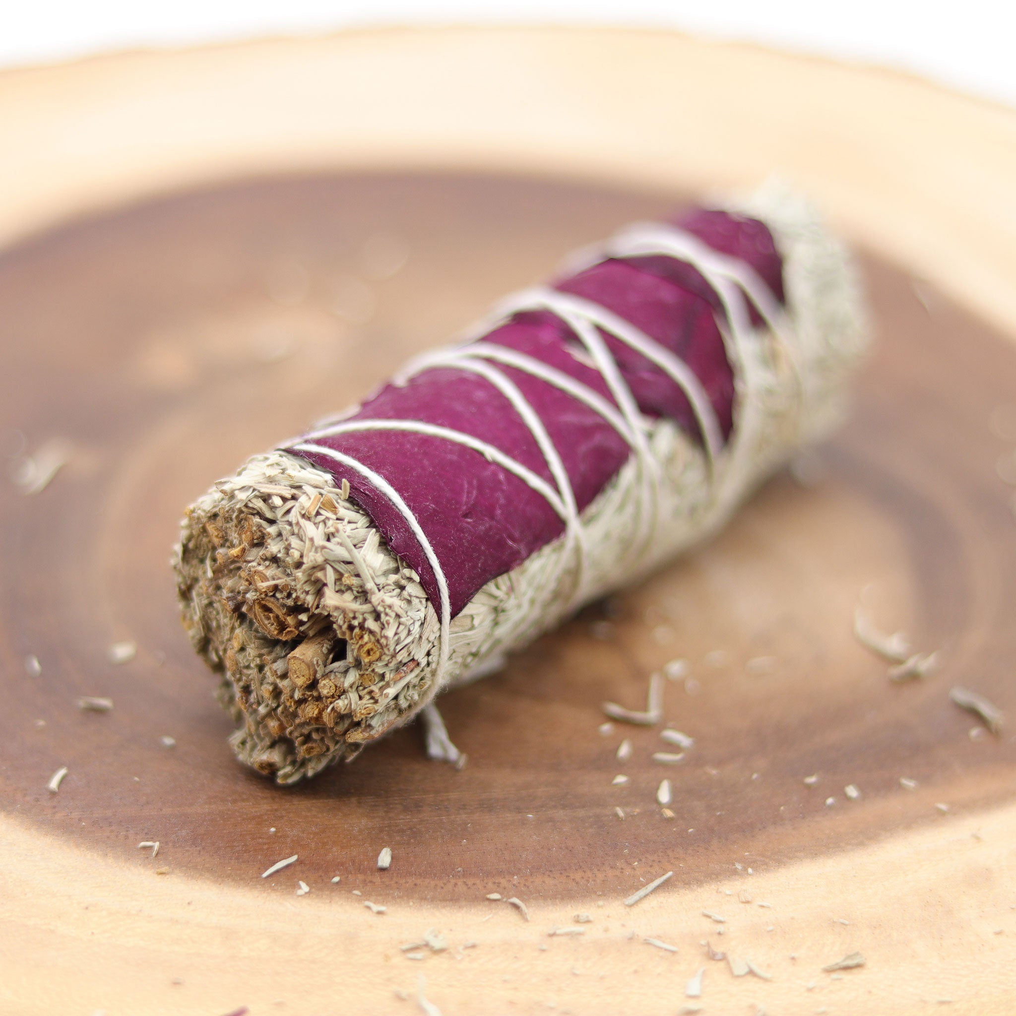 Desert Sage and Rose Smudge Stick - 13 Moons