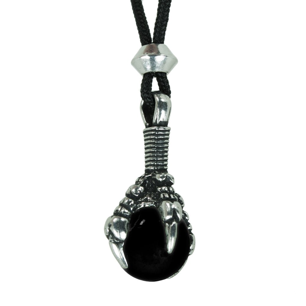 Dragon Claw Pendant- Black - 13 Moons