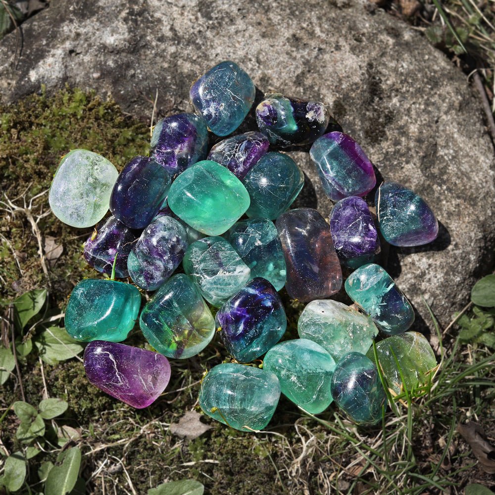 Fluorite Tumbled Stone - 13 Moons