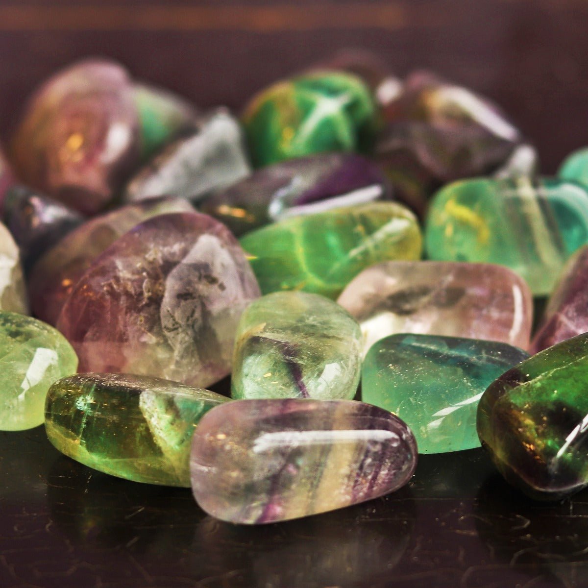 Fluorite Tumbled Stone - 13 Moons