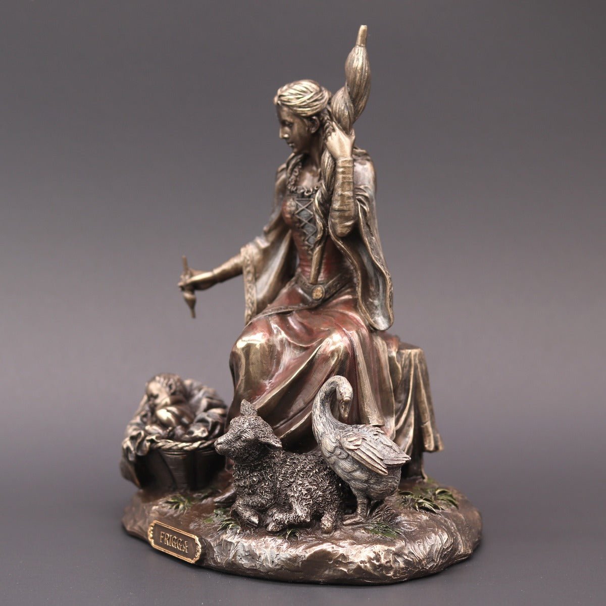 Frigga Bronze Statue - 13 Moons