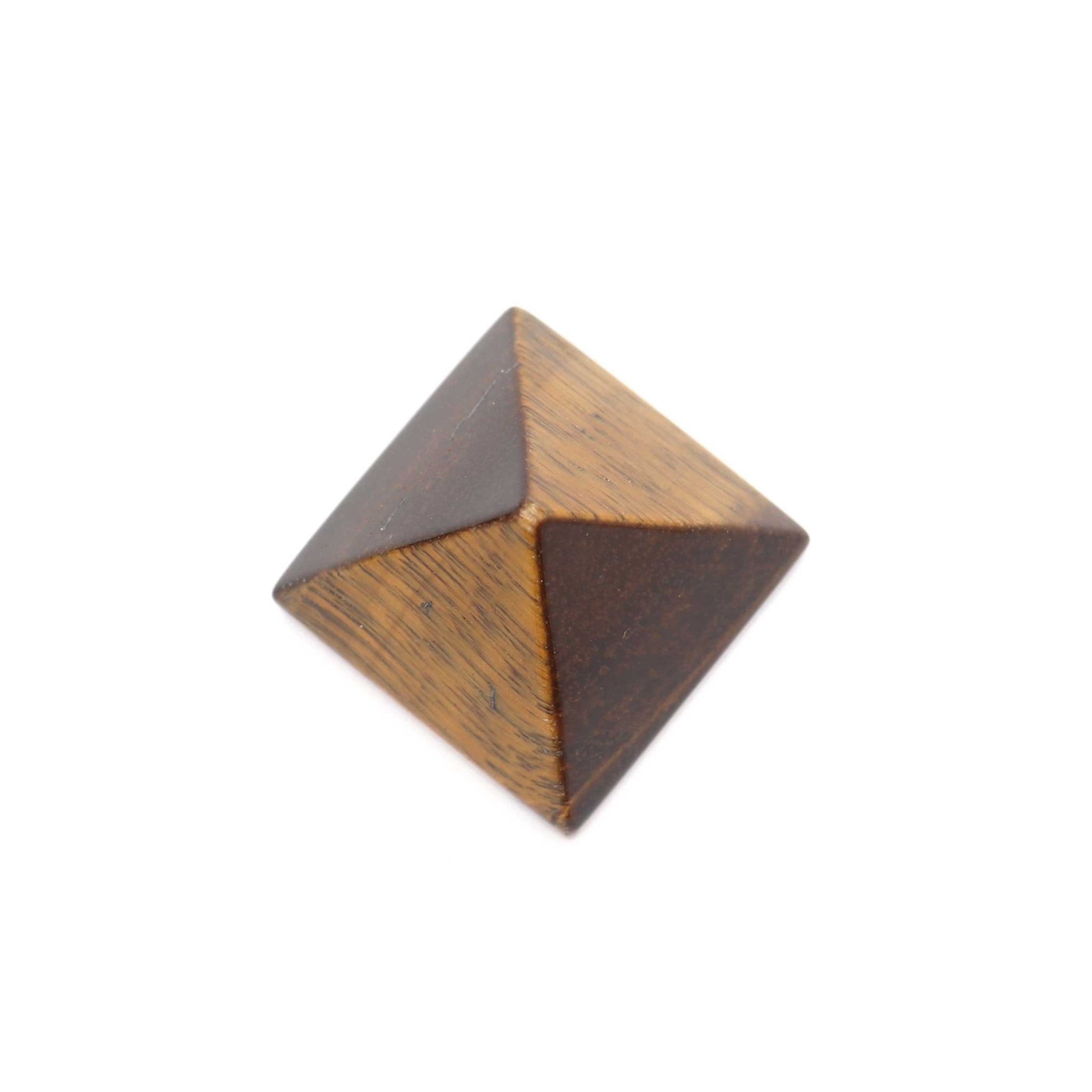 Gold Tigers Eye Pyramid - 13 Moons