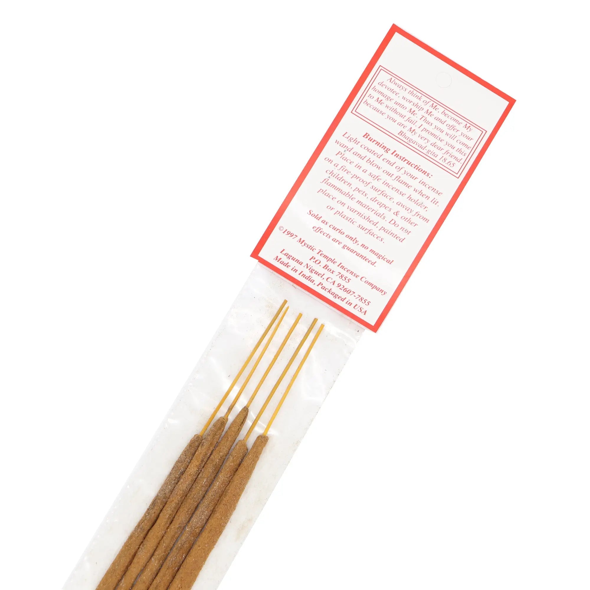 Golden Champa Incense - 13 Moons