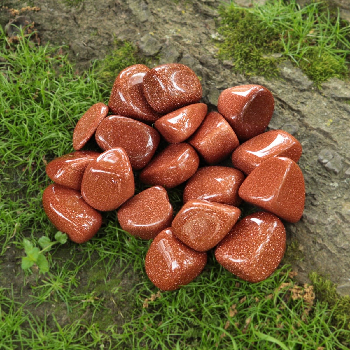 Goldstone Tumbled Stone - 13 Moons