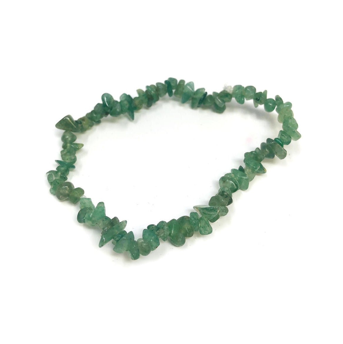 Green Aventurine Chip Bracelet - 13 Moons